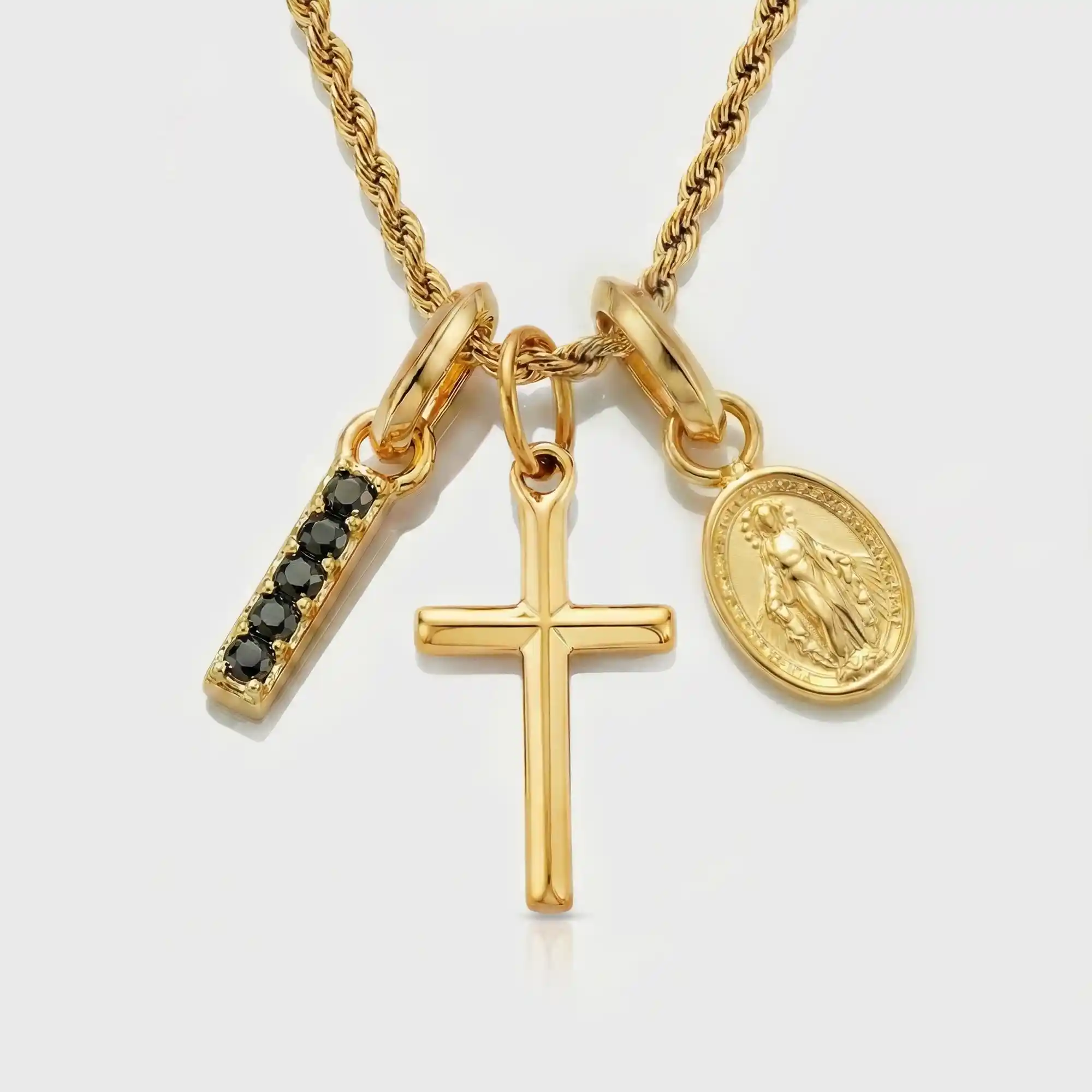 Build Your Own Pendant (Gold) | Onyx Stone - Image 40