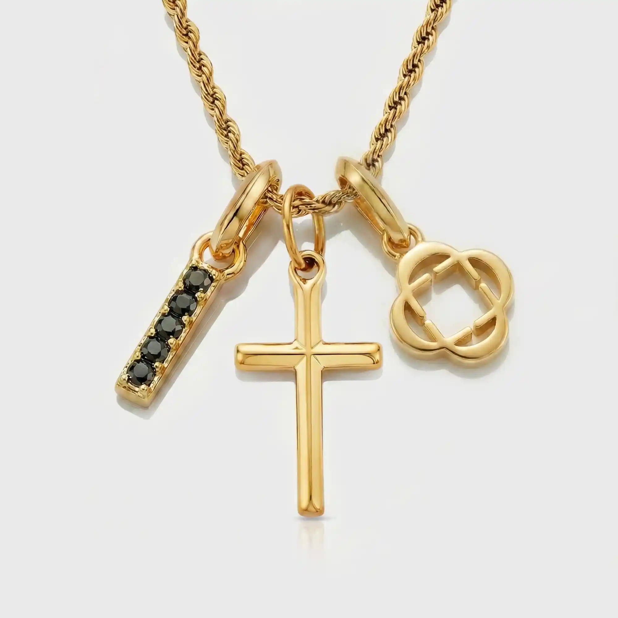 Build Your Own Pendant (Gold) | Onyx Stone - Image 42