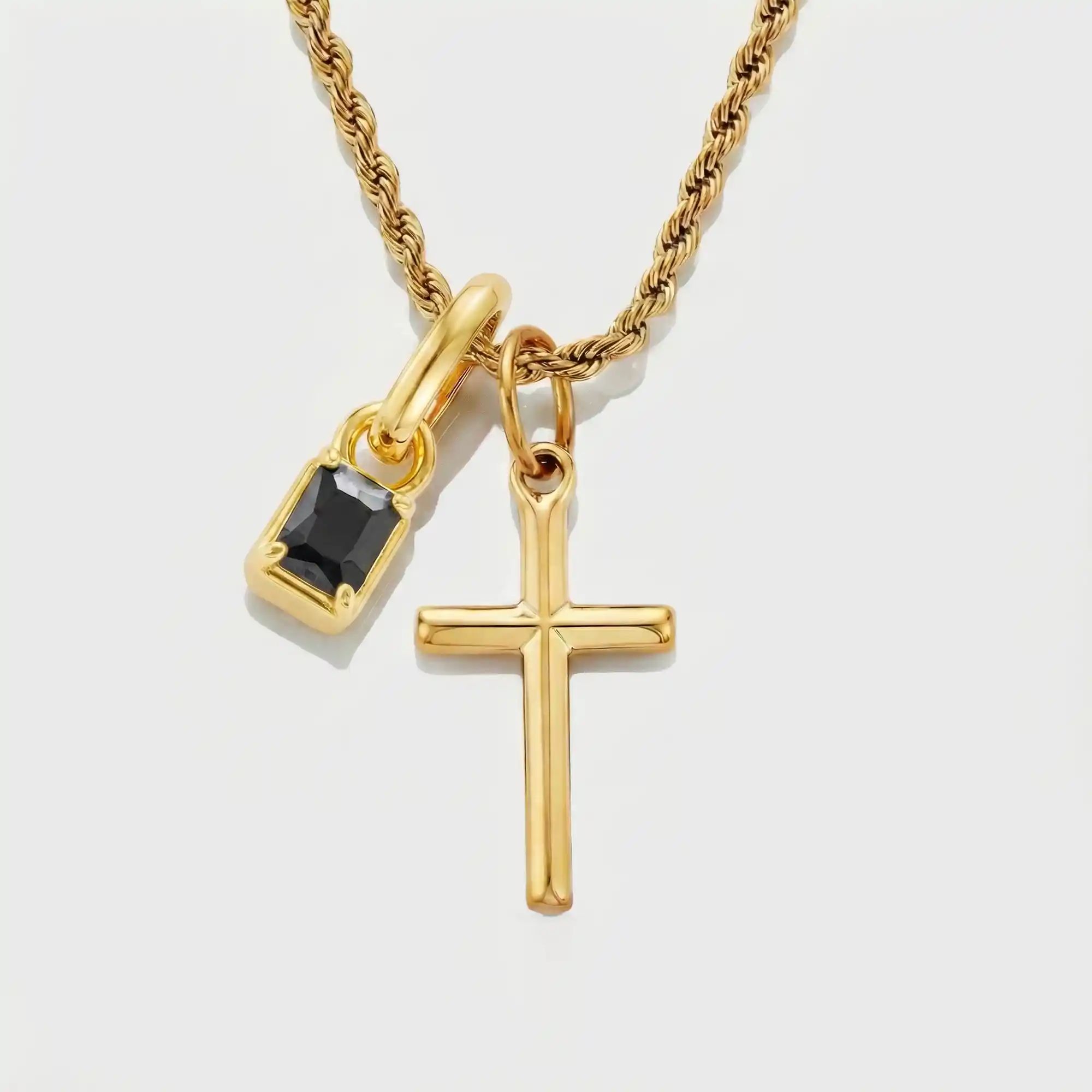 Build Your Own Pendant (Gold) | Onyx Stone - Image 43