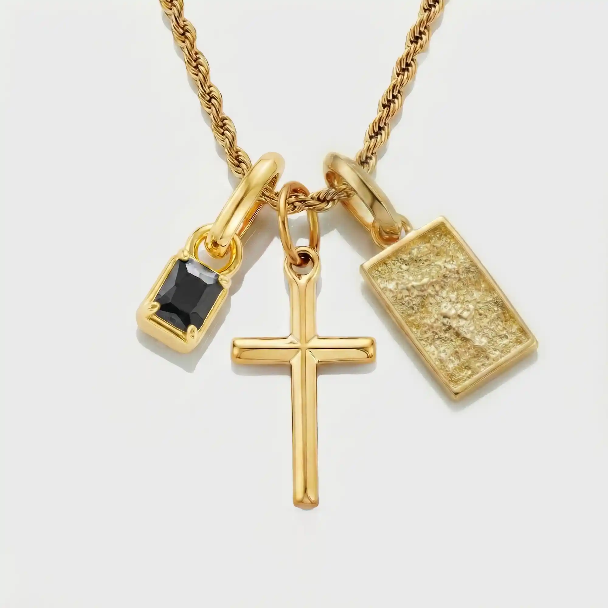 Build Your Own Pendant (Gold) | Onyx Stone - Image 45