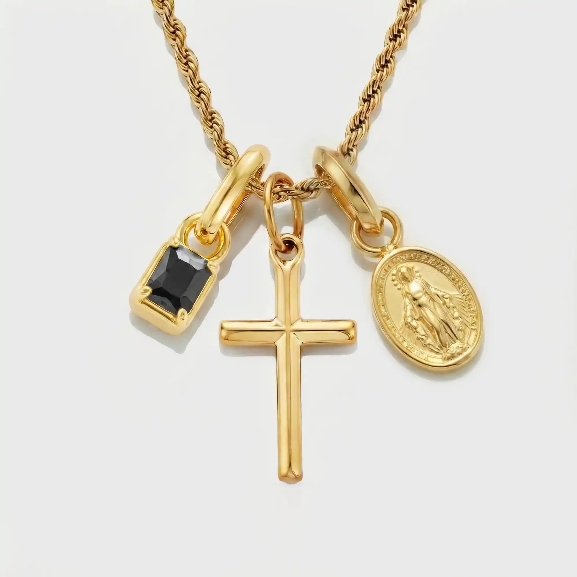 Build Your Own Pendant (Gold) | Onyx Stone - Image 46