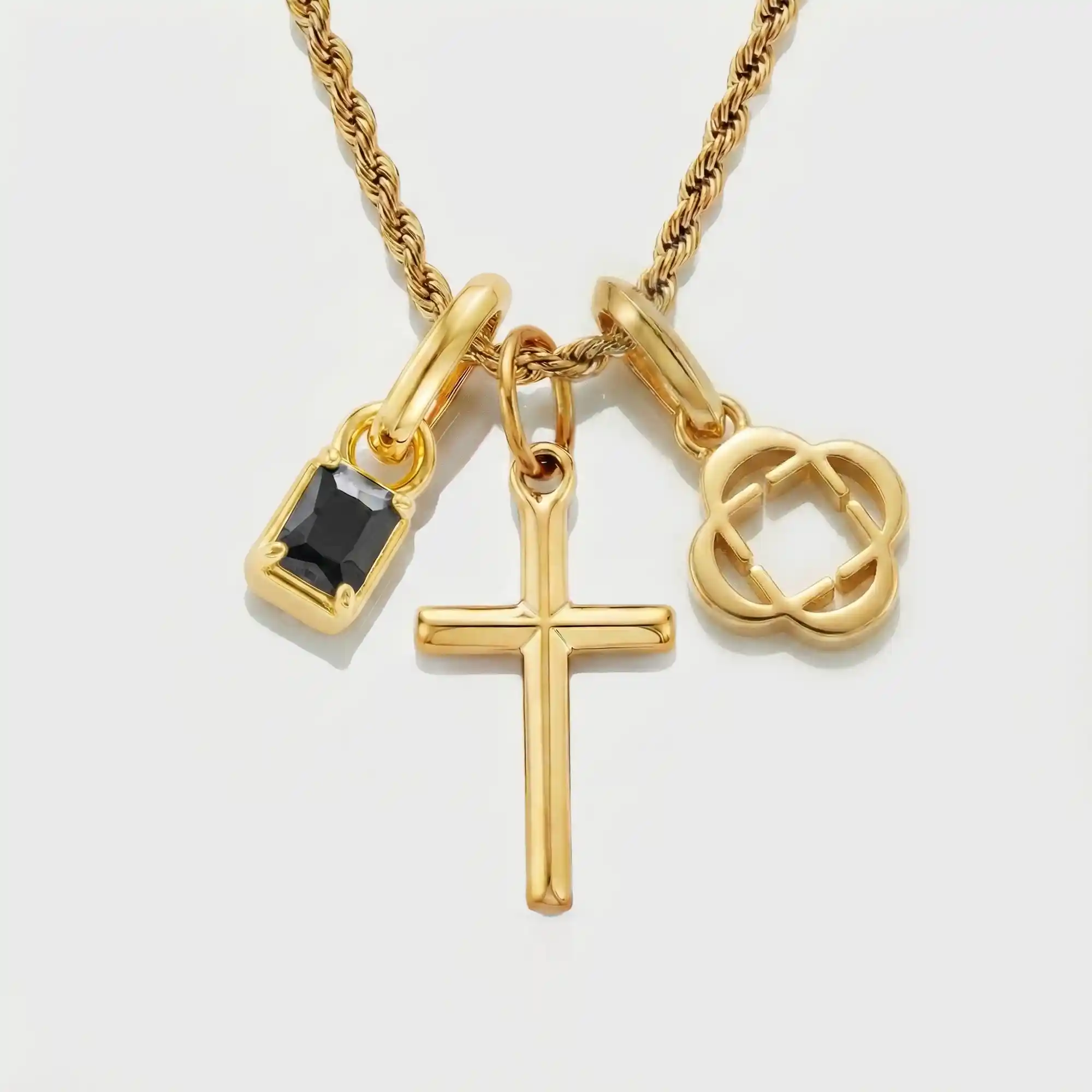 Build Your Own Pendant (Gold) | Onyx Stone - Image 48