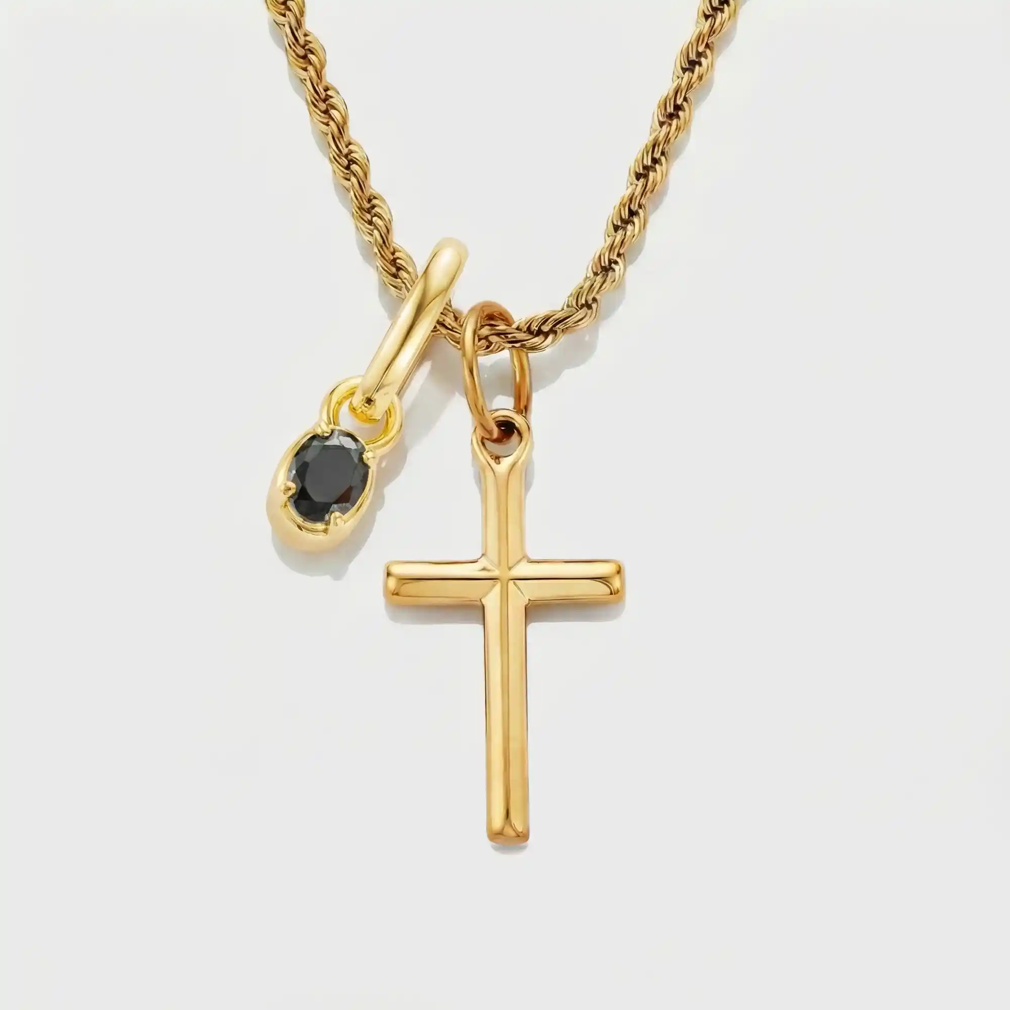 Build Your Own Pendant (Gold) | Onyx Stone - Image 49