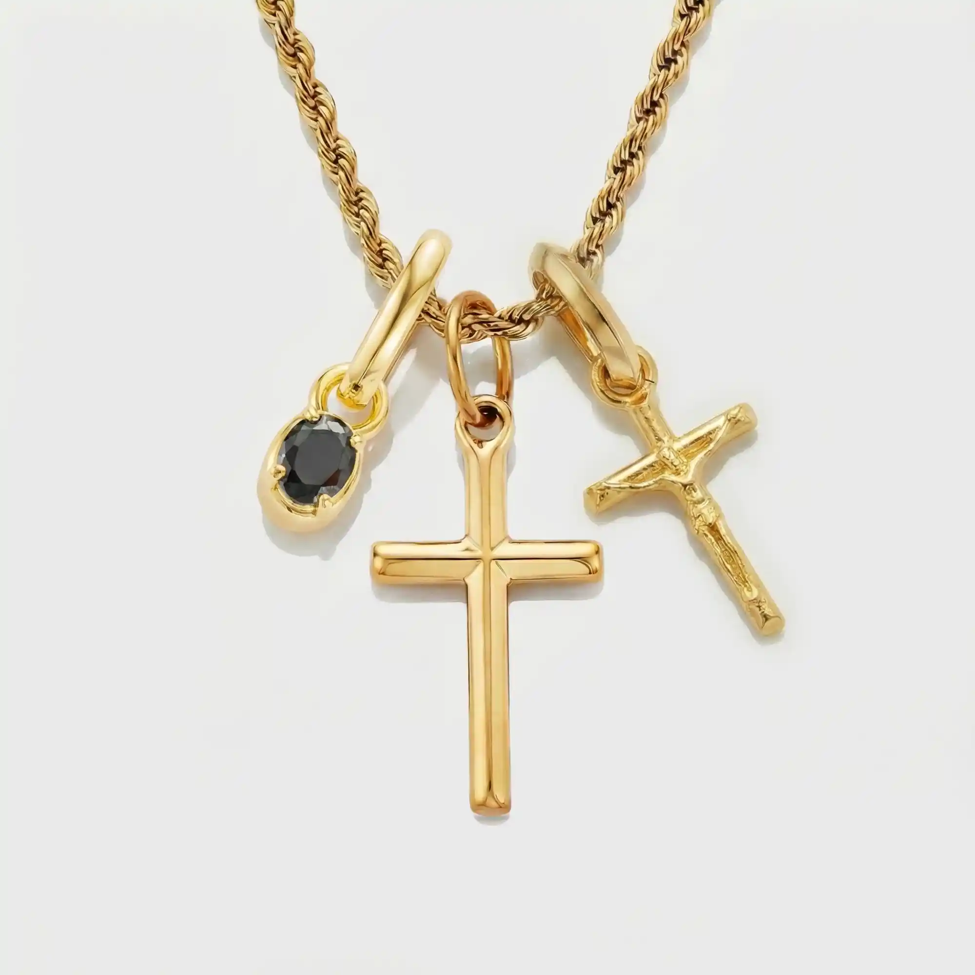 Build Your Own Pendant (Gold) | Onyx Stone - Image 50