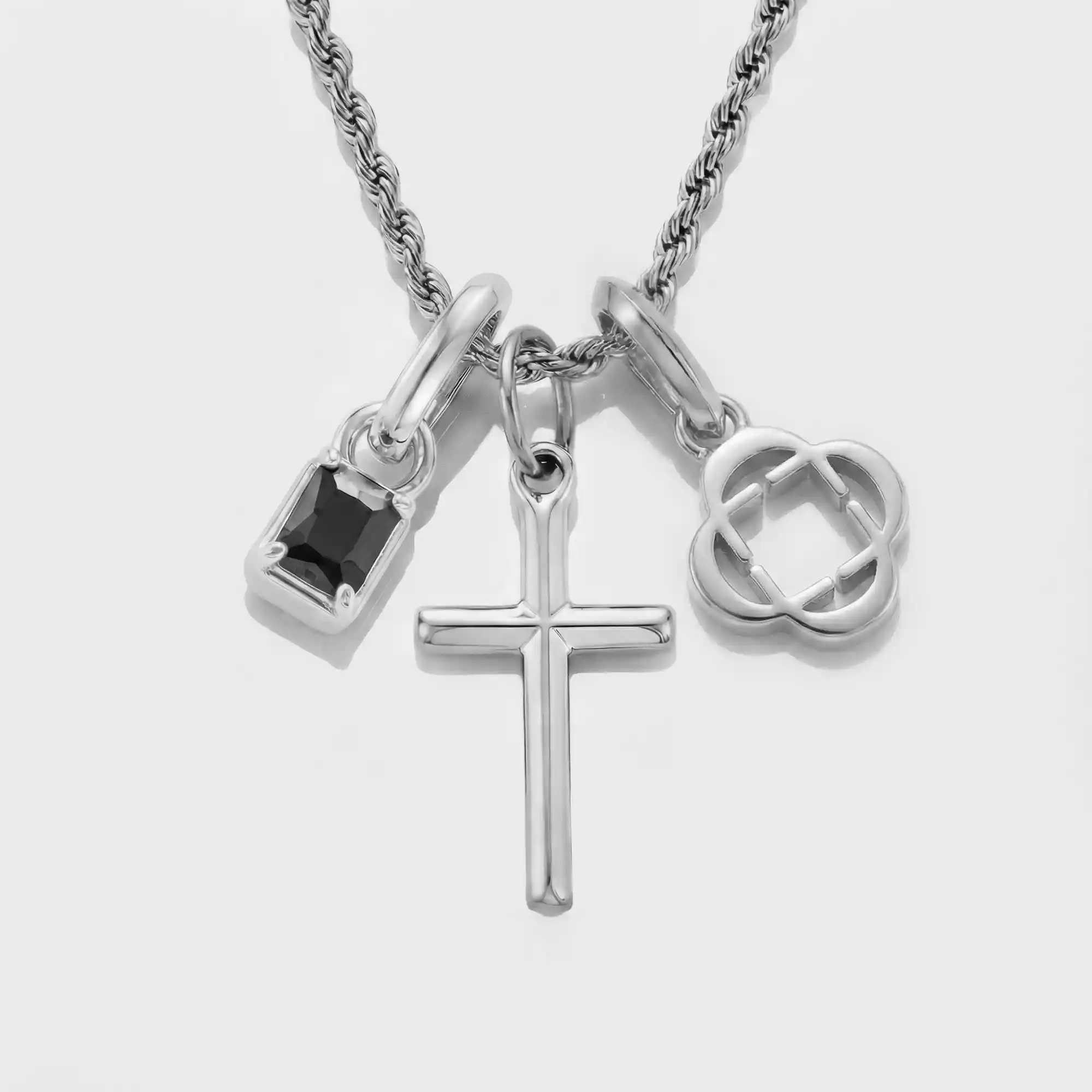 Build Your Own Pendant (Silver) | Onyx Stone - Image 48