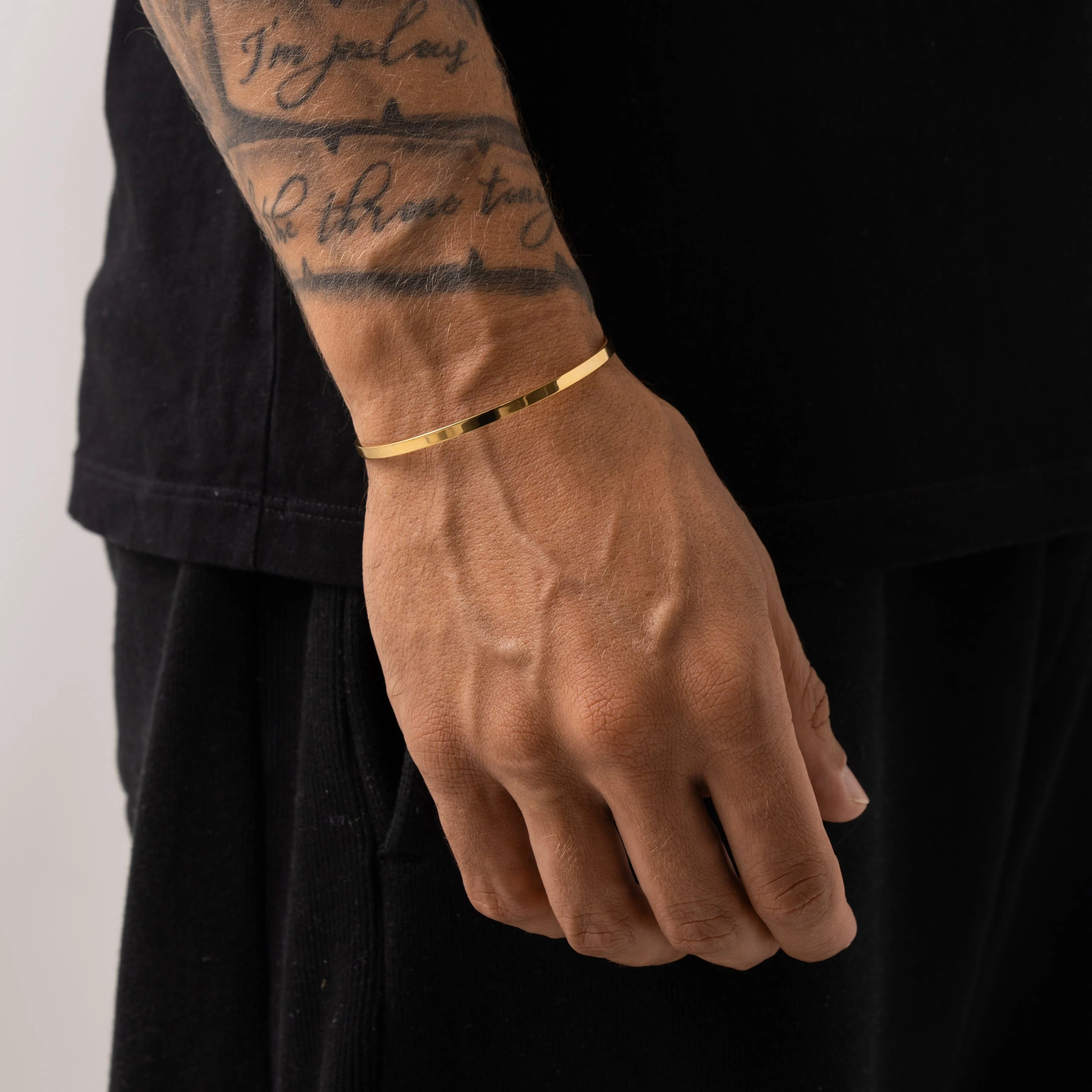 Classic Cuff 3mm (Gold) - Image 2
