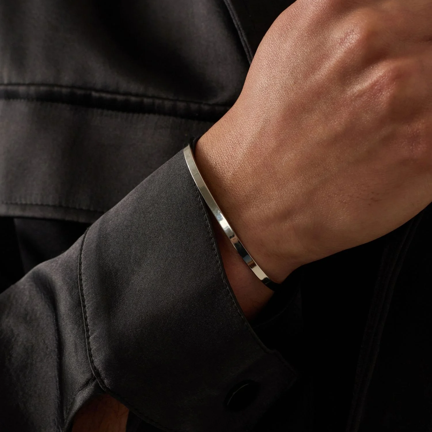 Classic Cuff 3mm (Silver) - Image 6