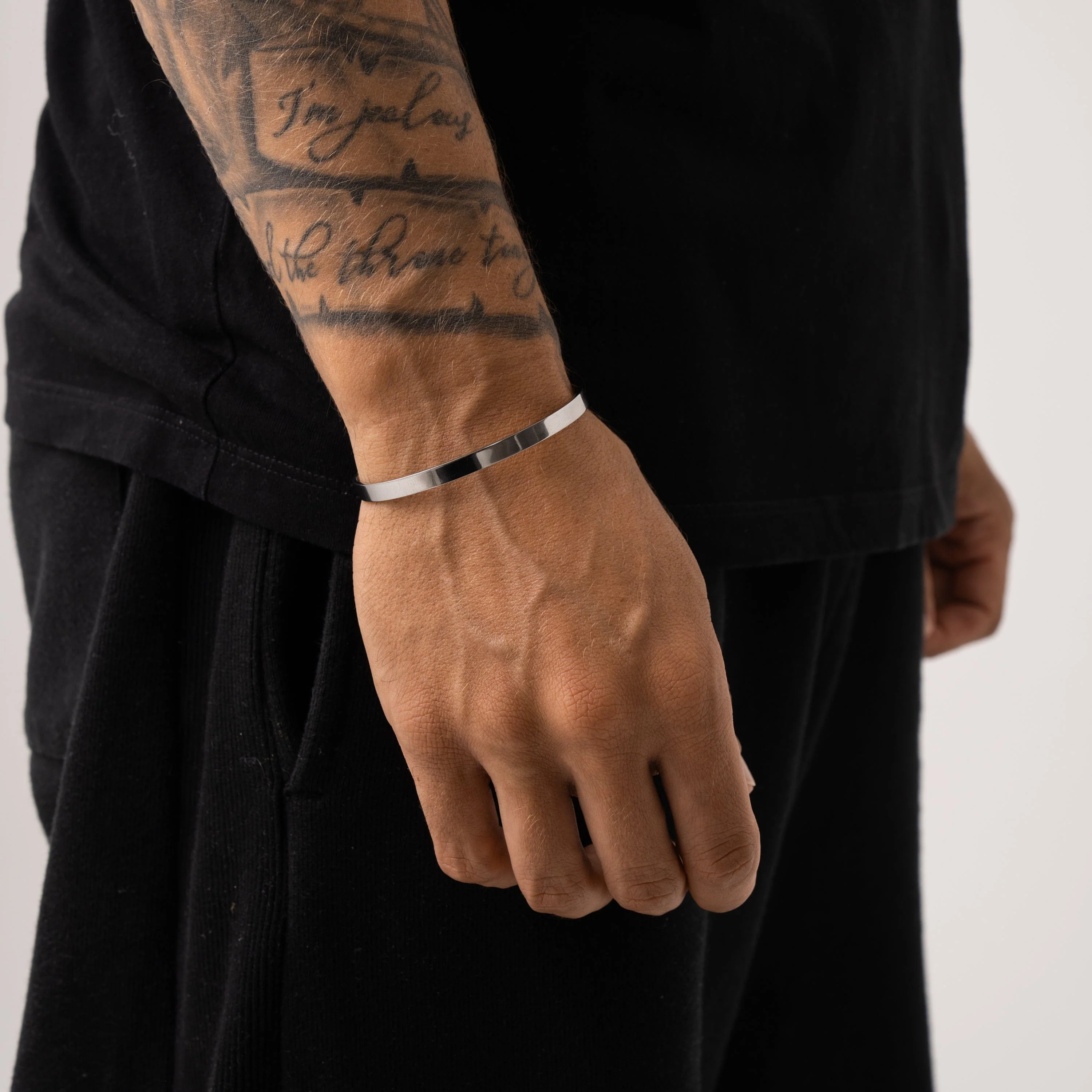 Classic Cuff 5mm (Silver) - Image 2