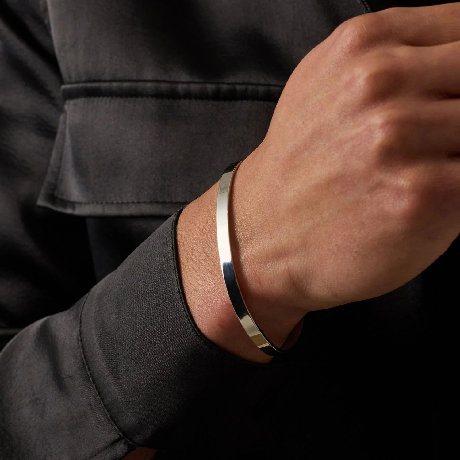 Classic Cuff 5mm (Silver) - Image 5