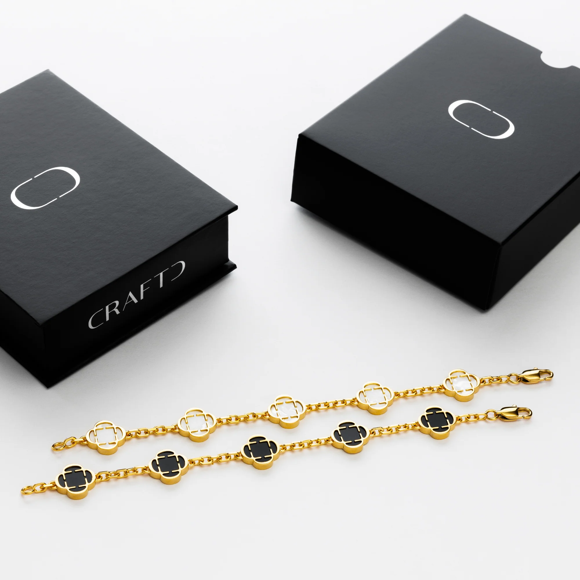 Clover Bracelet Gift Set (Gold) - Image 3