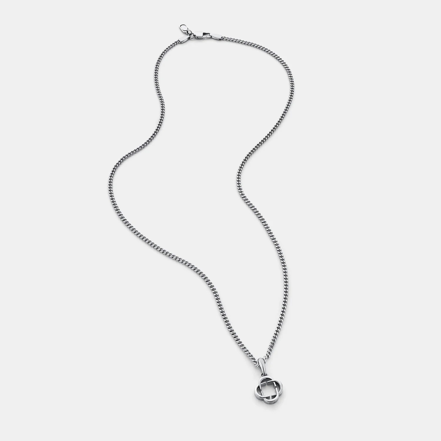 Clover Logo Pendant (Silver) - Image 6