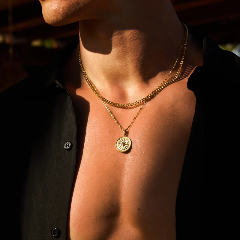 Compass Pendant (Gold) - Image 5
