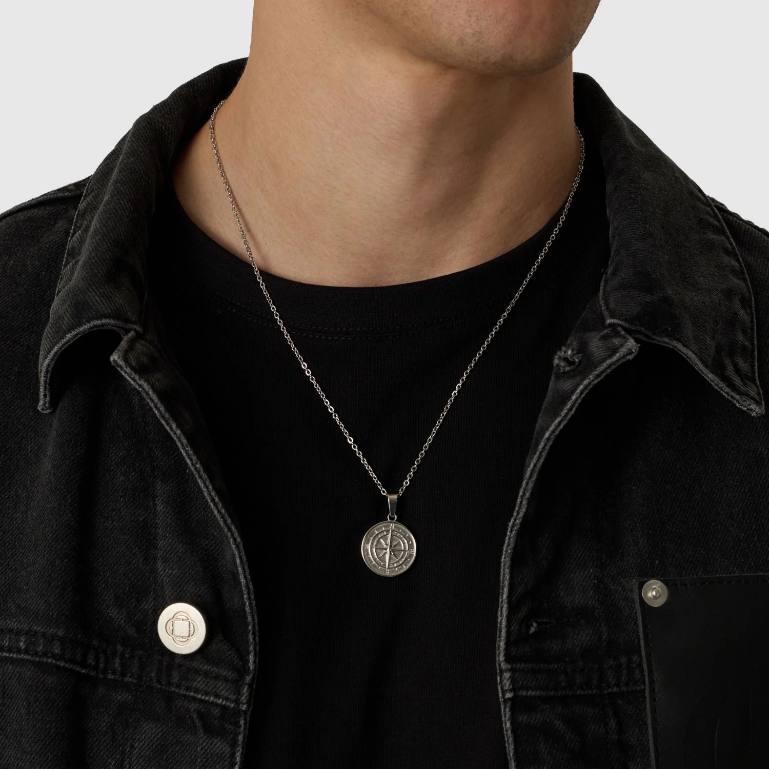 Compass Pendant (Silver) - Image 6