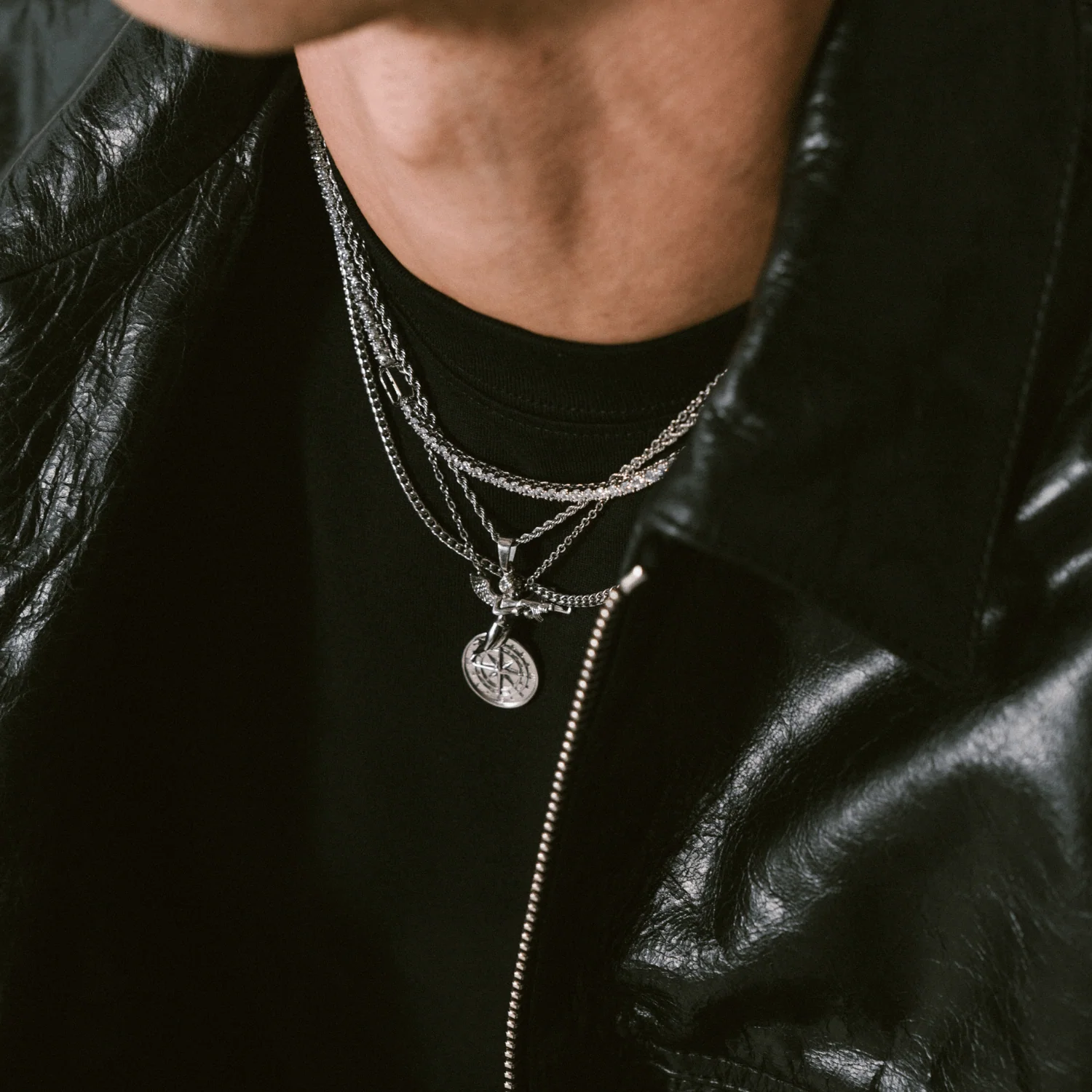 Compass Pendant (Silver) - Image 8