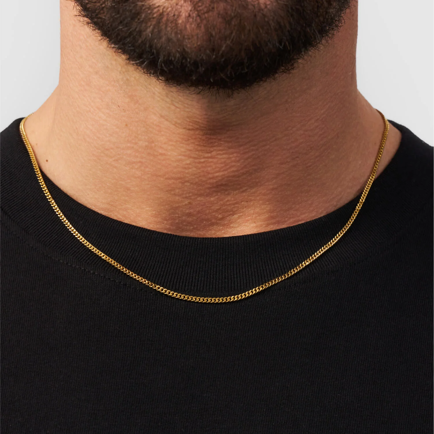 Connell Chain (Gold) 2mm - Image 2