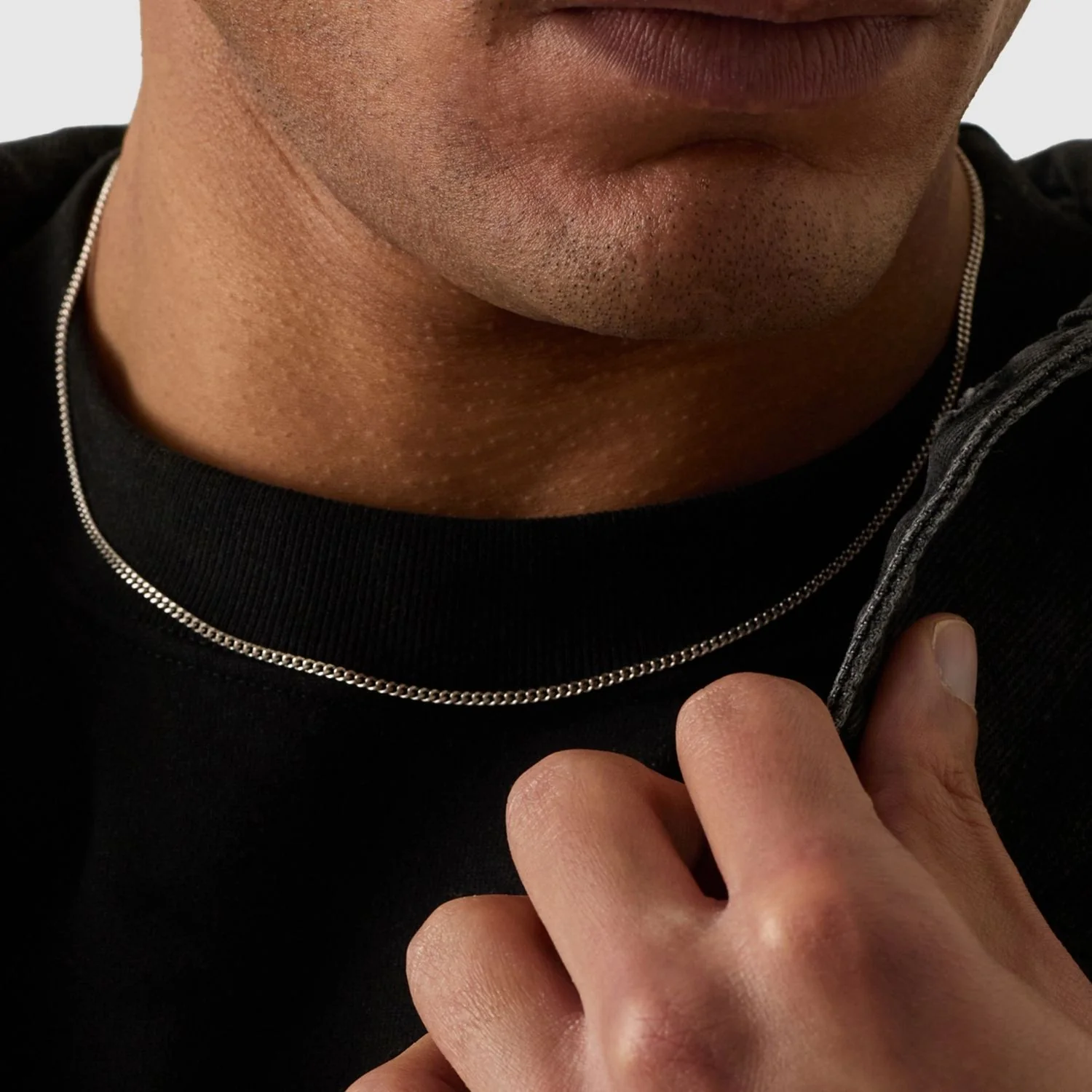Connell Chain (Silver) 2mm - Image 8