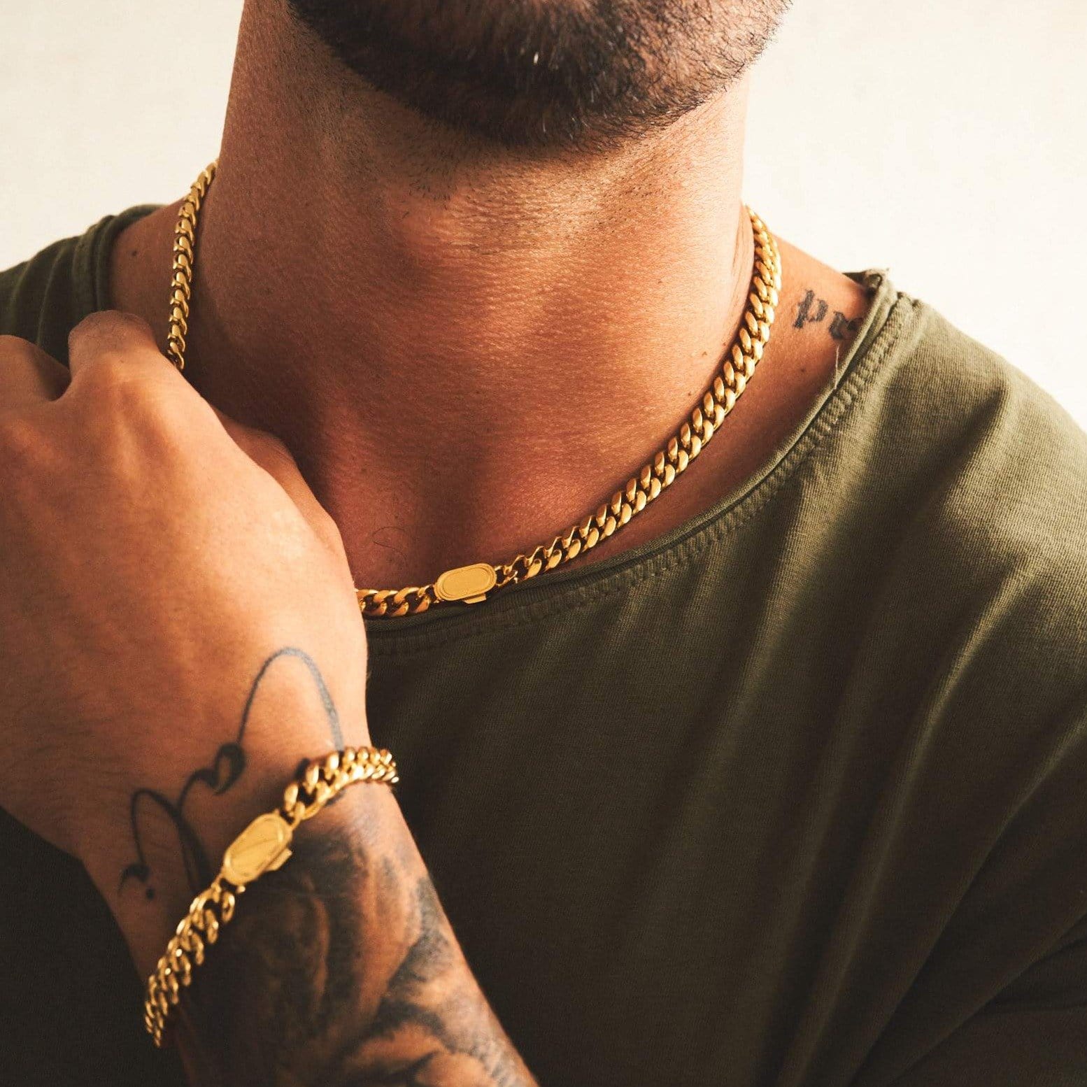 Cuban 8mm Set (Gold) - Image 3