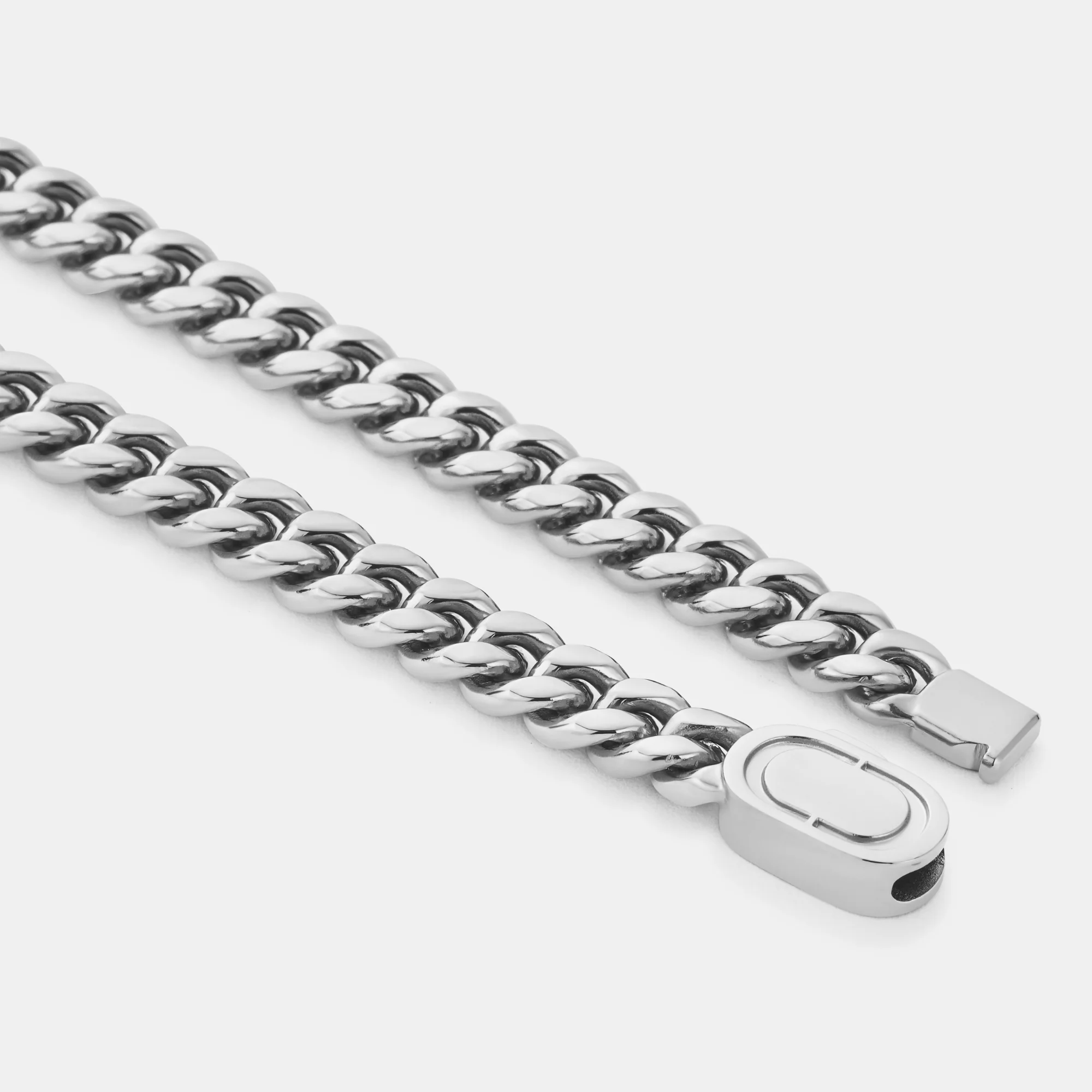 Cuban Bracelet (Silver) 6mm - Image 2