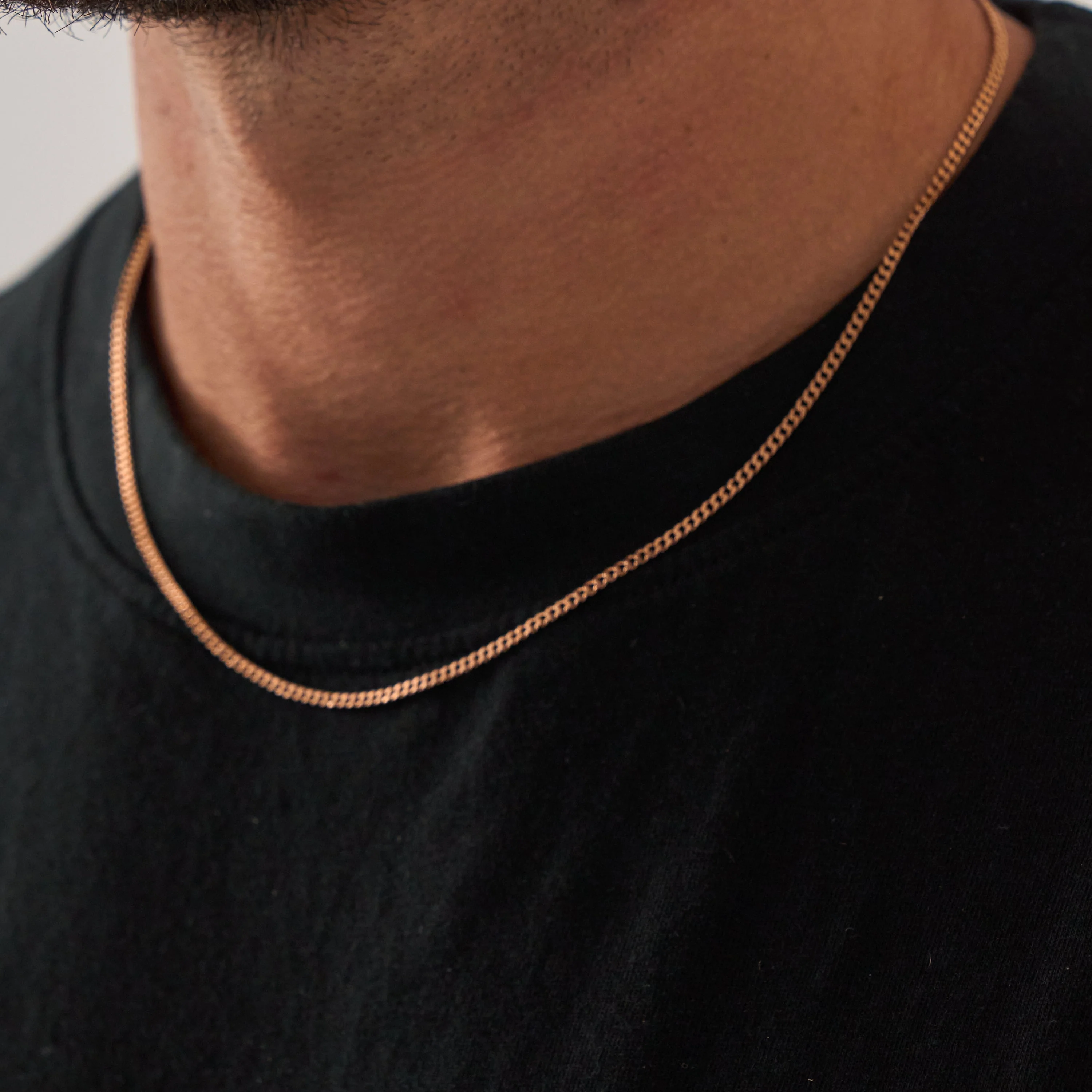 Cuban (Rose Gold) 2mm - Image 3