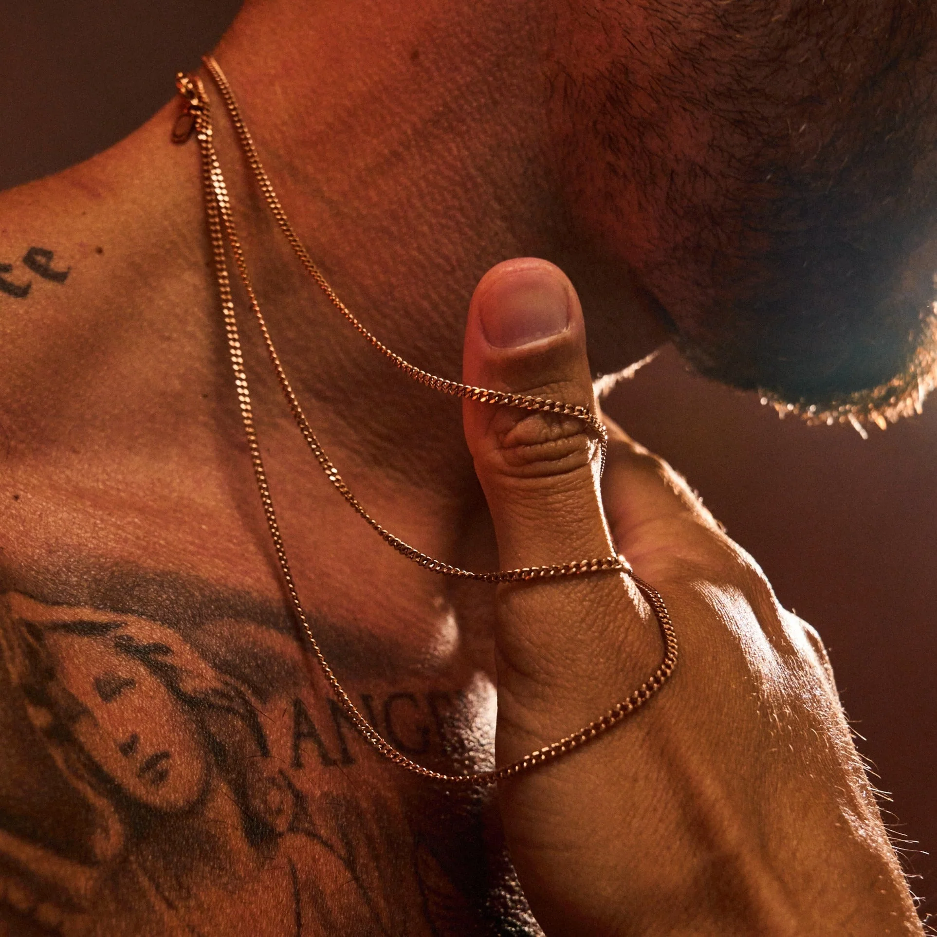 Cuban (Rose Gold) 2mm - Image 7