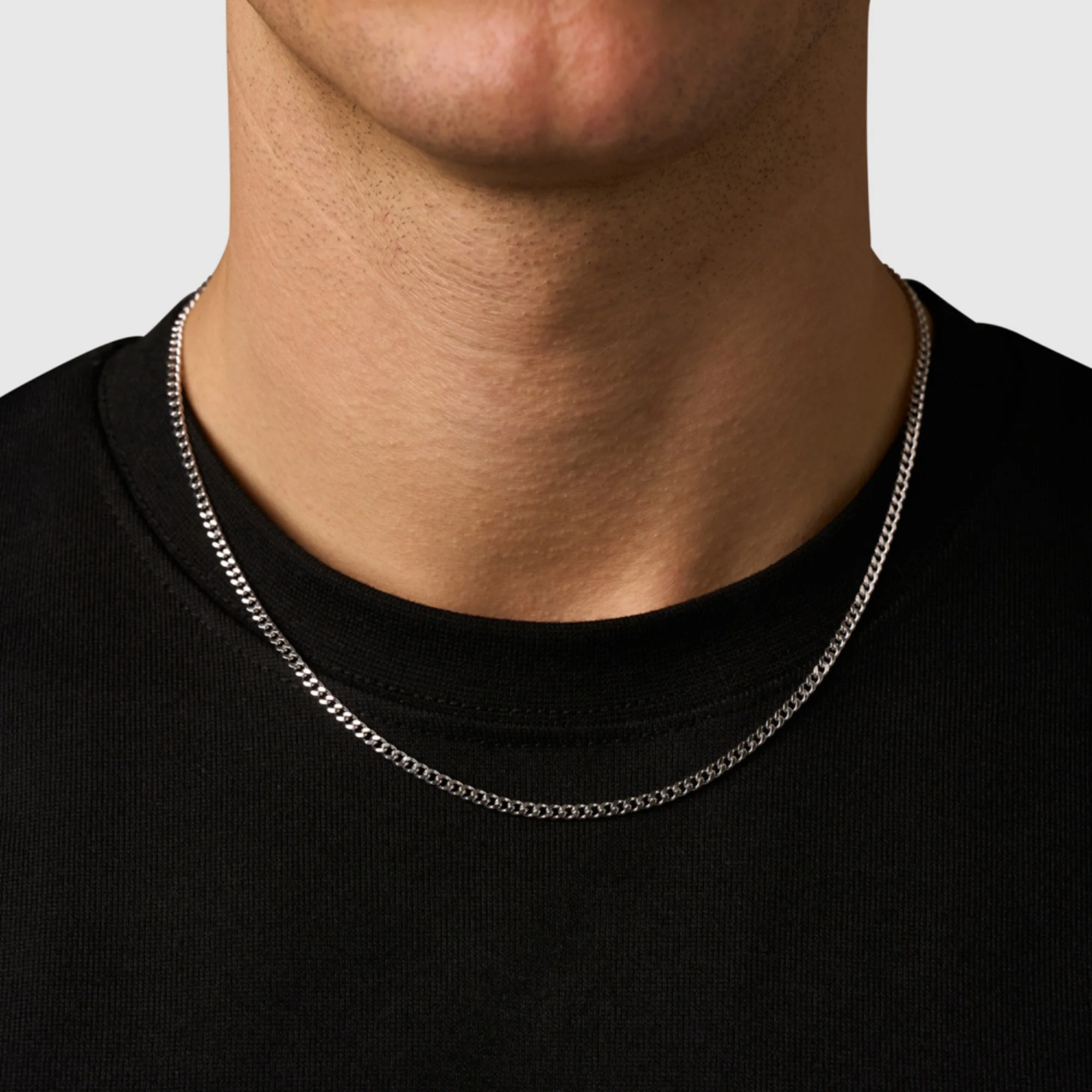 Cuban (Silver) 3mm | Sterling Silver - Image 2