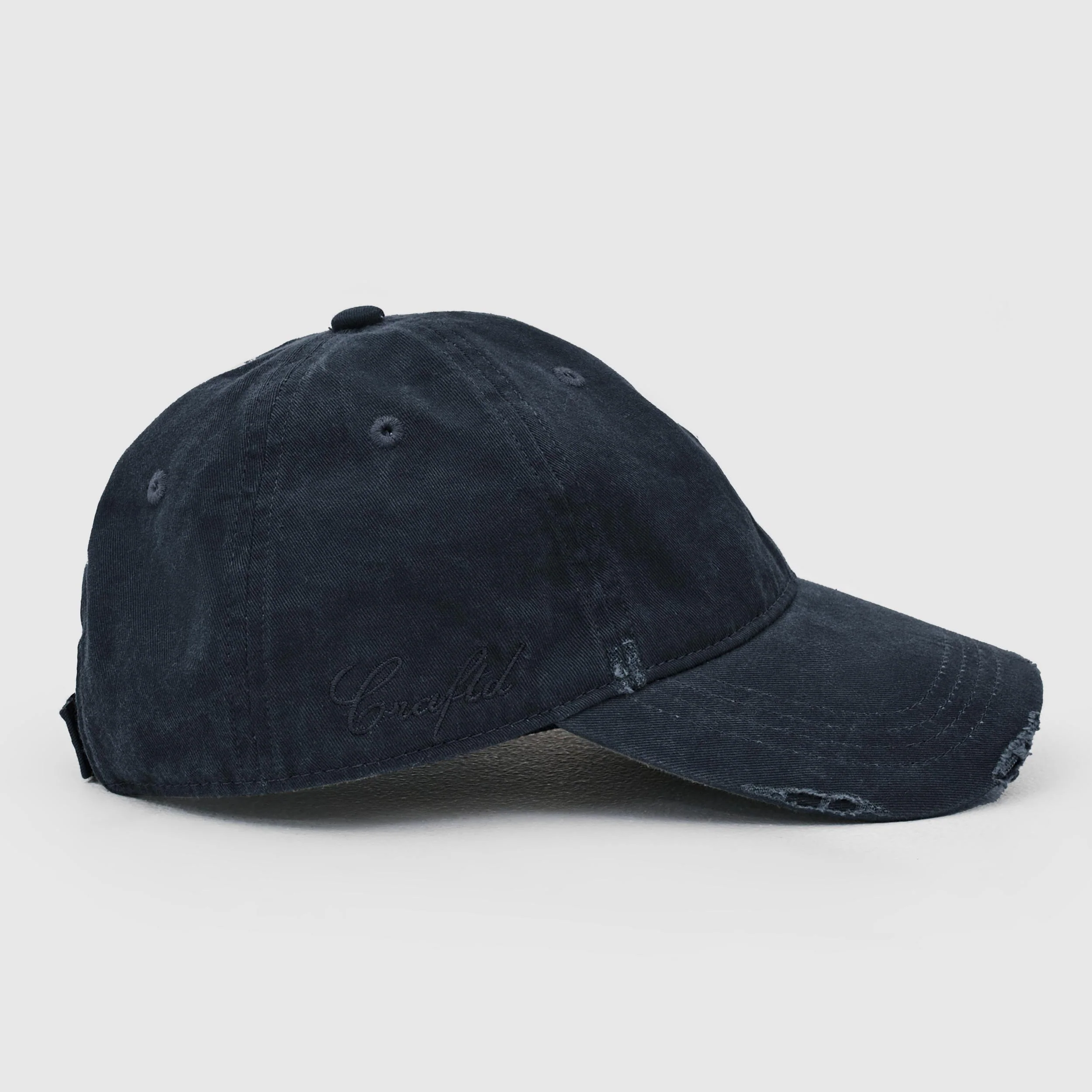 Distressed Cap (Navy) - Image 2