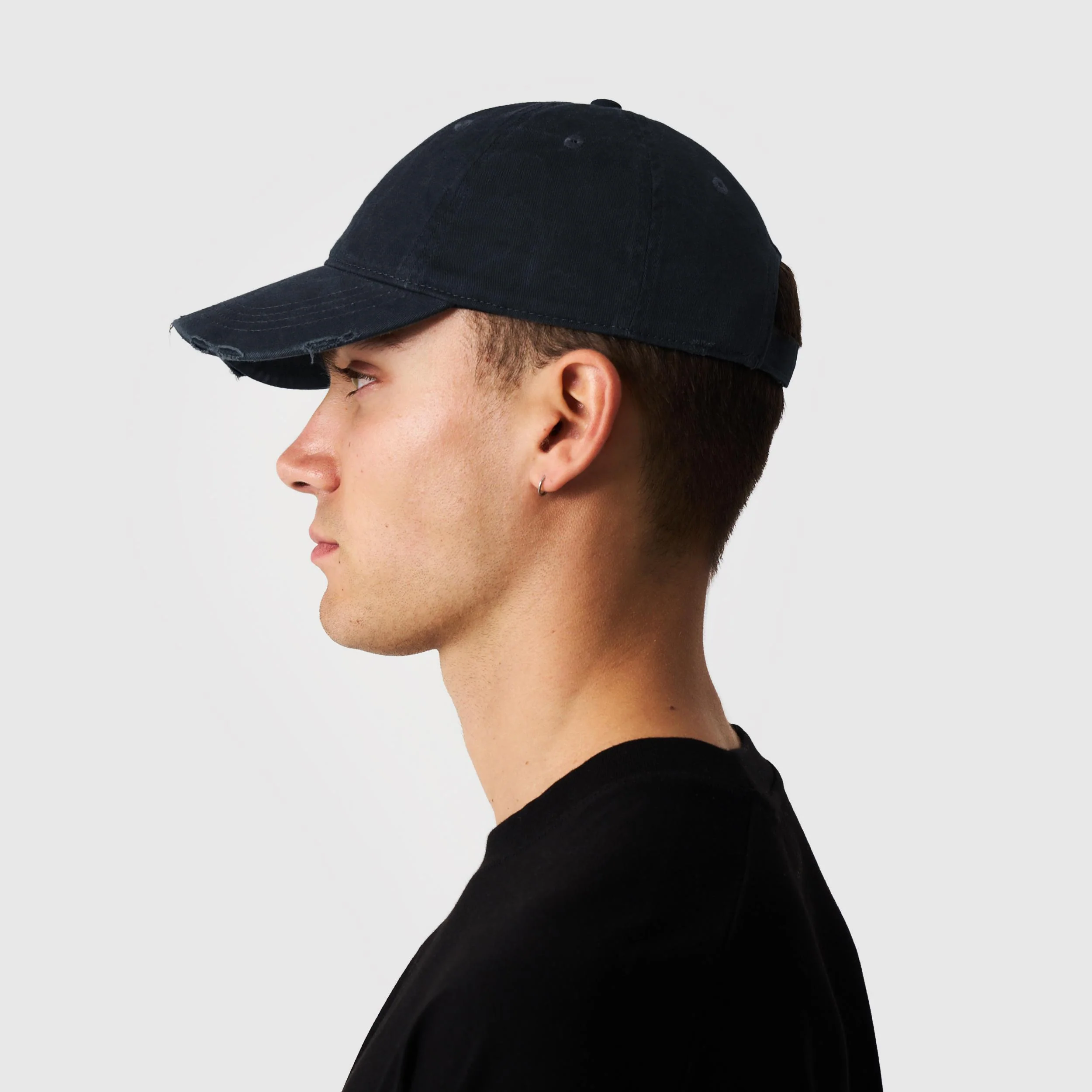 Distressed Cap (Navy) - Image 5