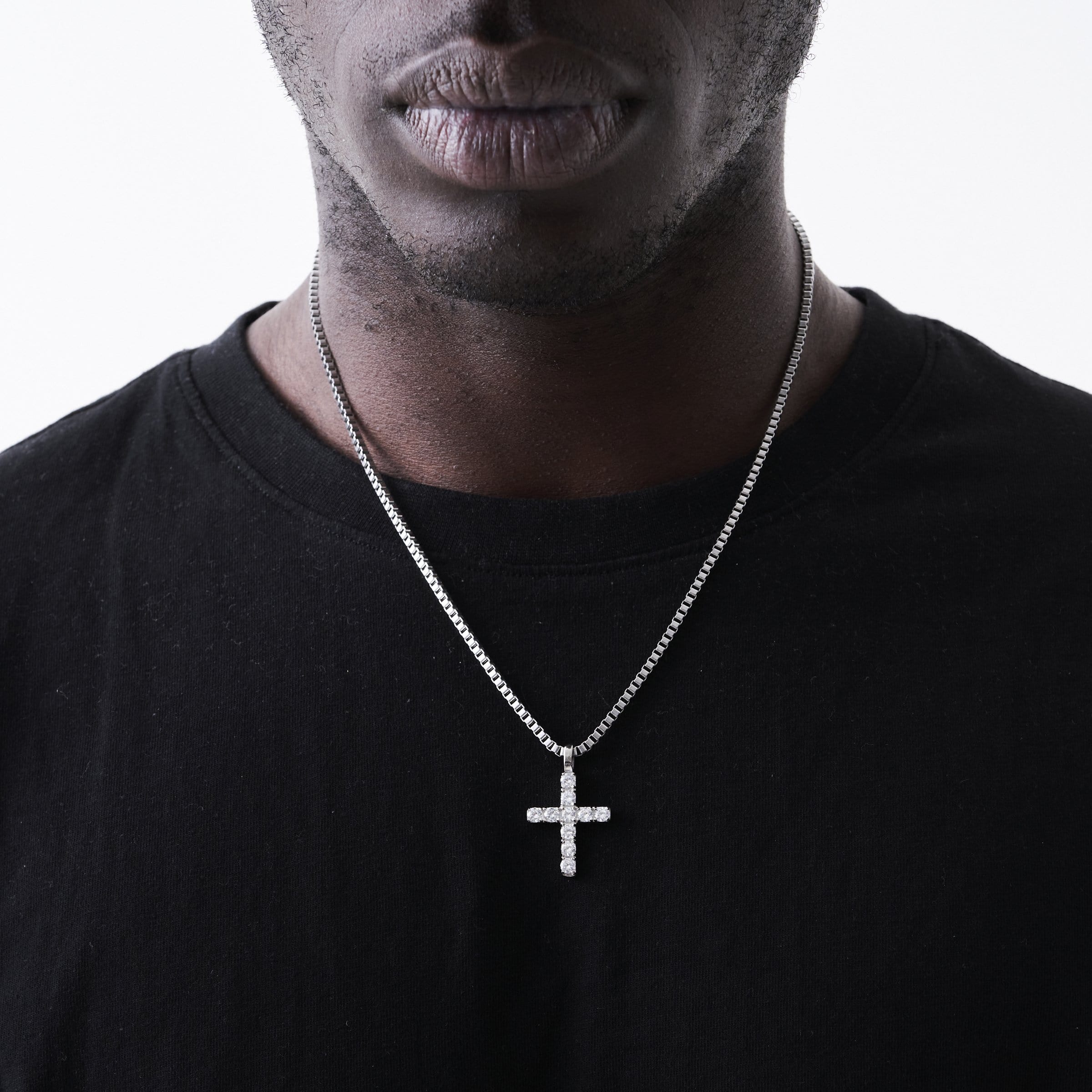 Iced Cross (Silver) - Image 2