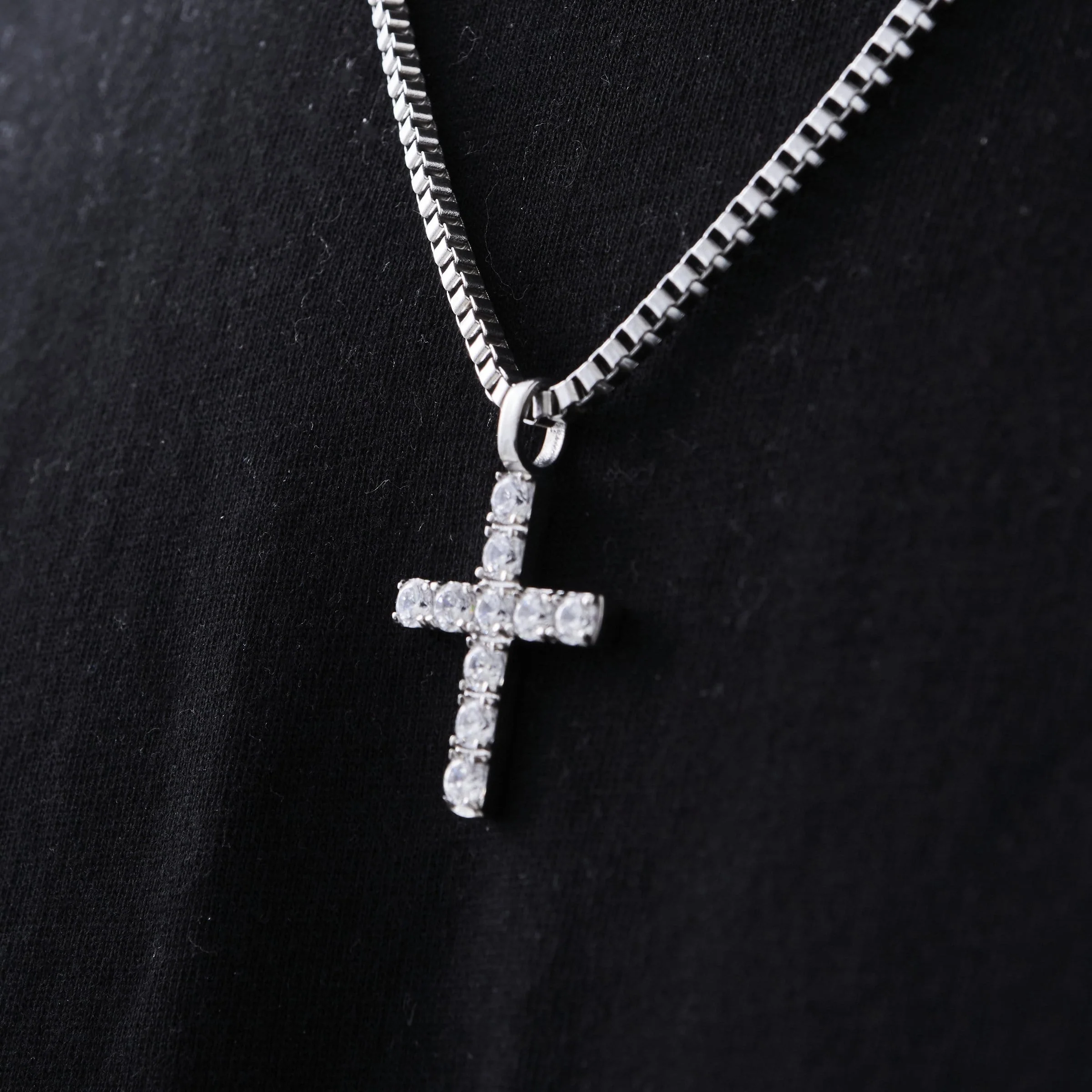 Iced Cross (Silver) - Image 4