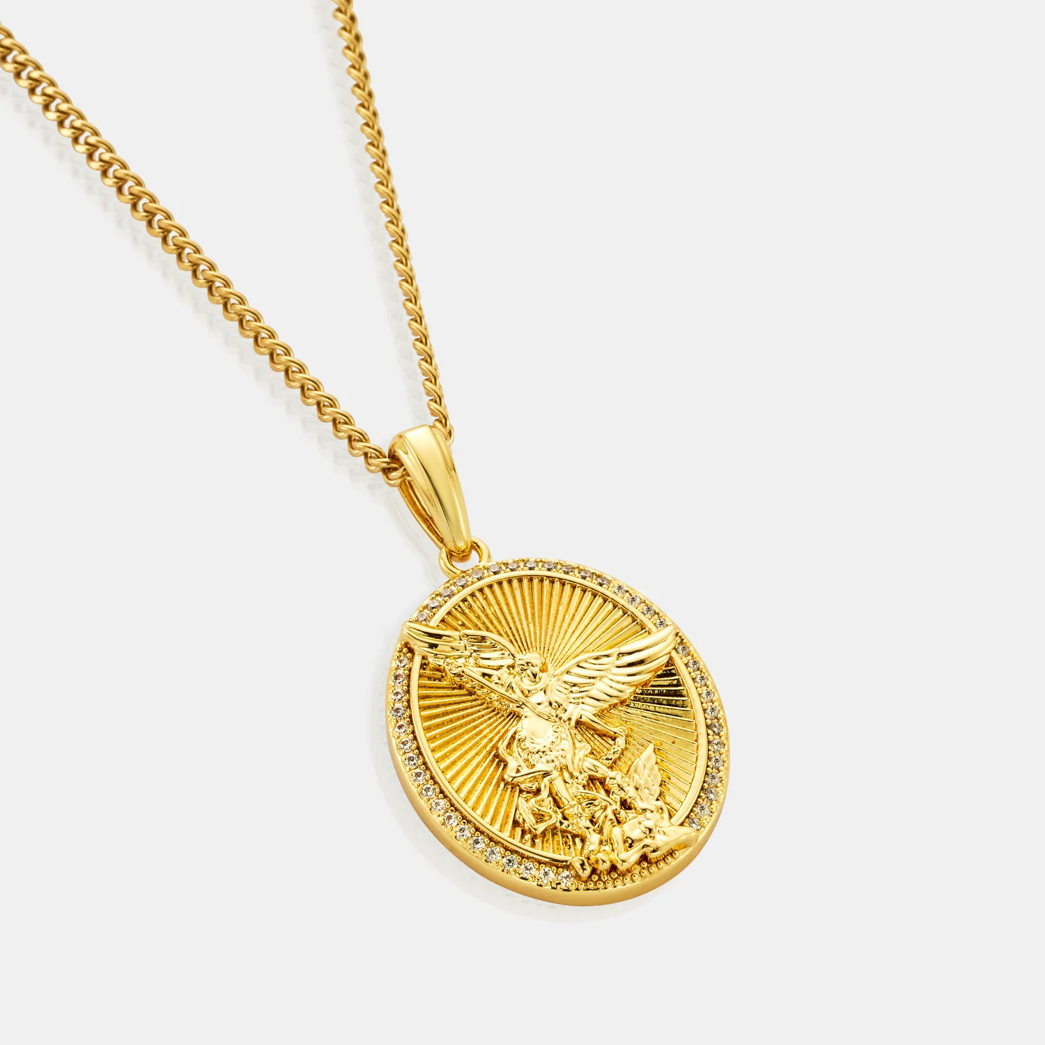 Iced St Michael (Gold) - Image 4