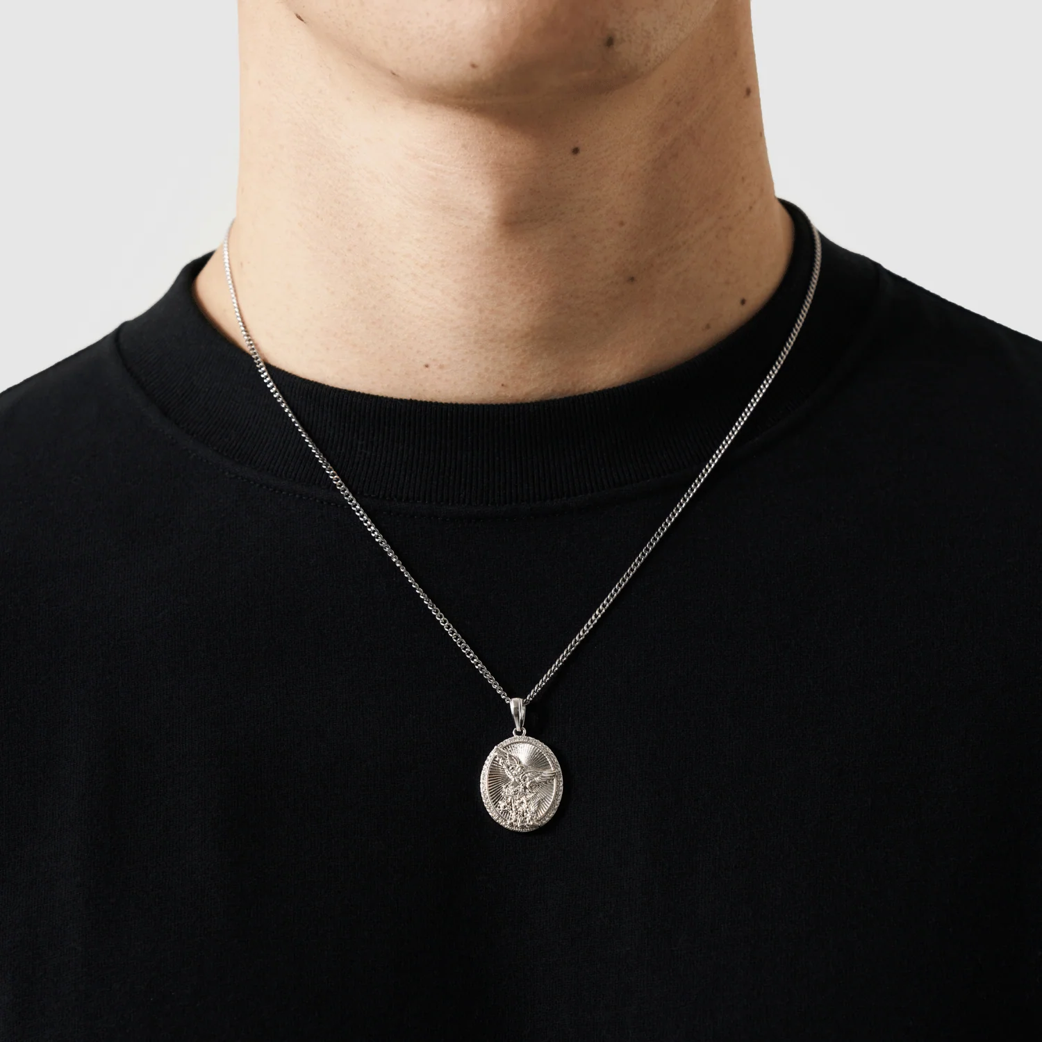 Iced St Michael (Silver) - Image 2