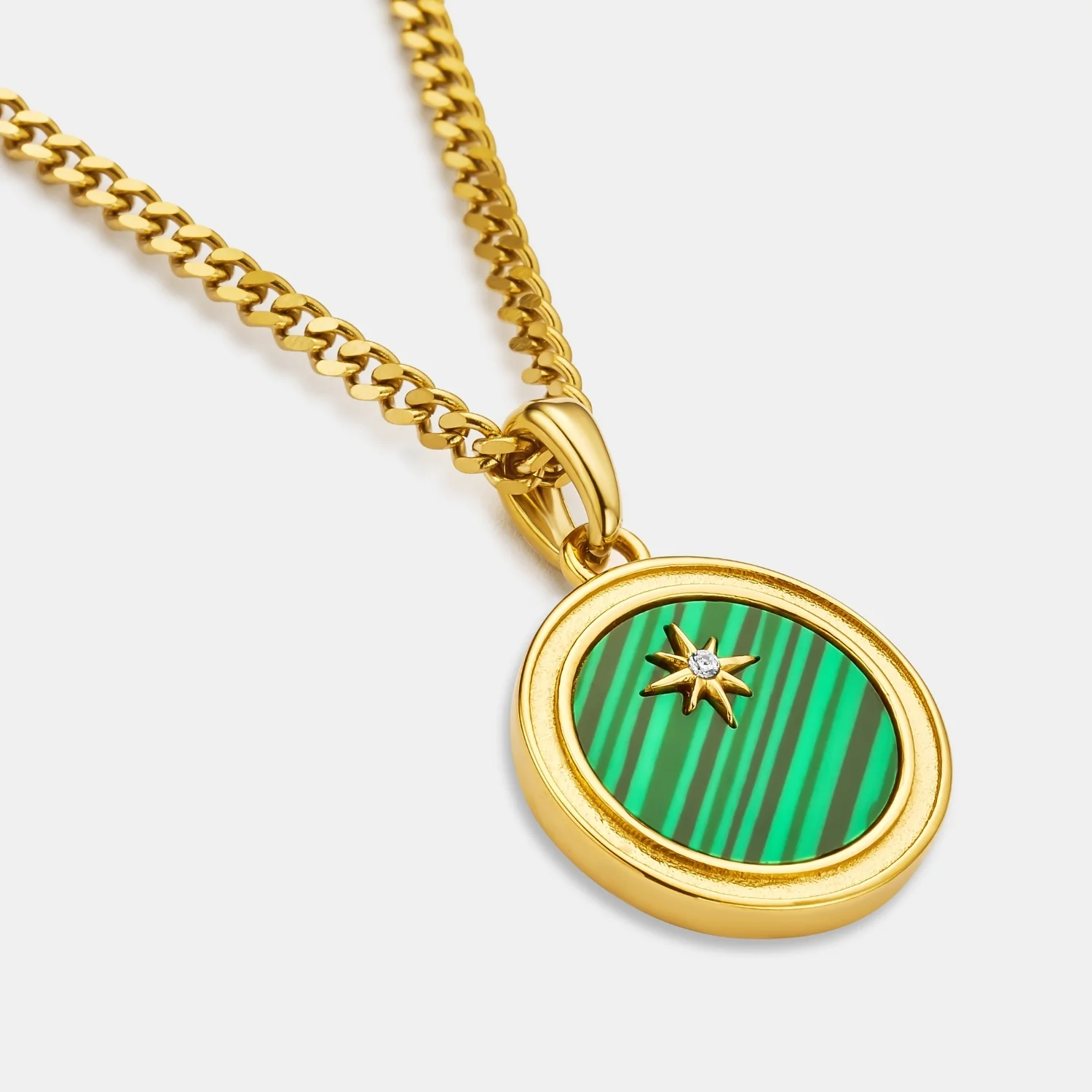 Malachite North Star (Gold) - Image 2