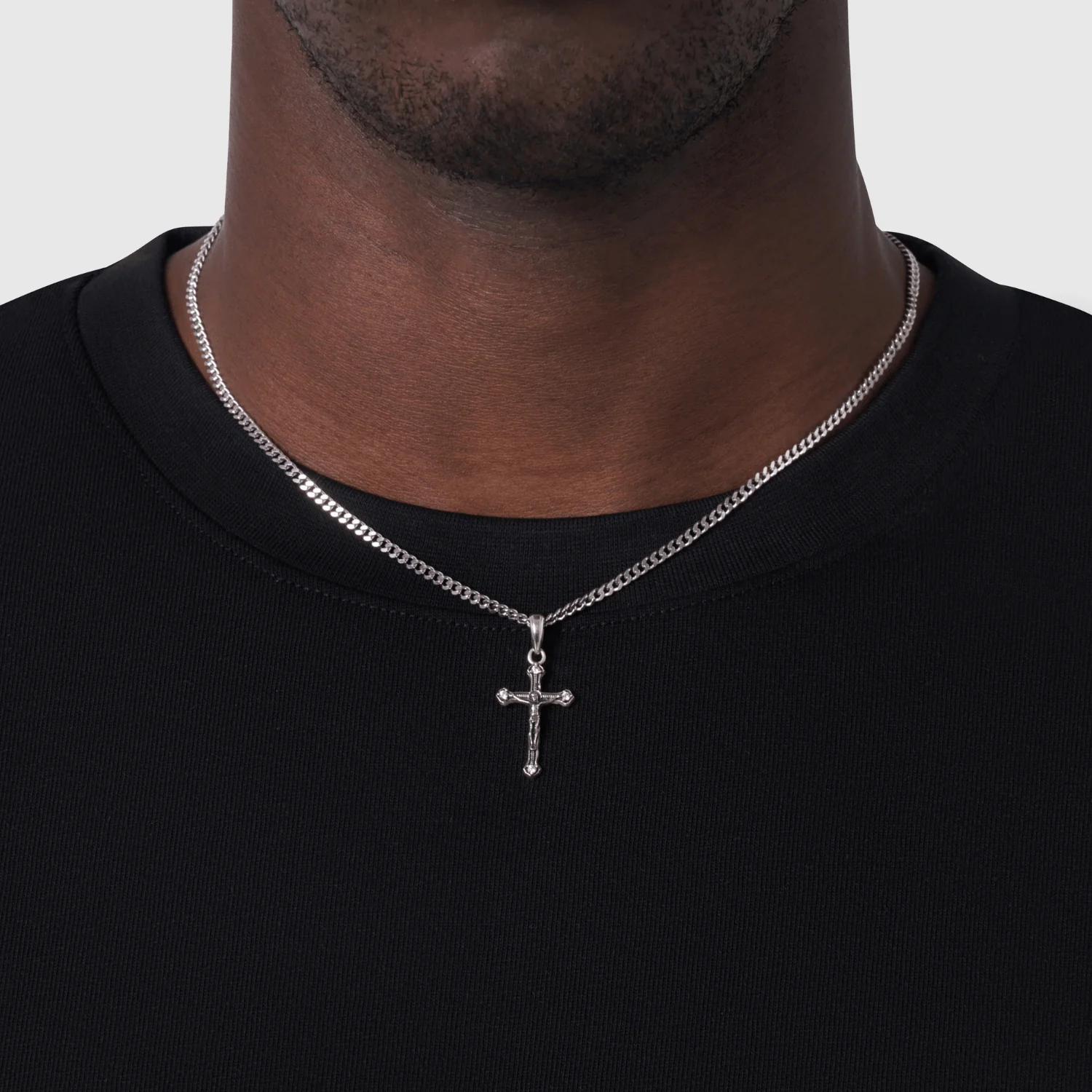 Melted Crucifix (Silver) | Sterling Silver - Image 4