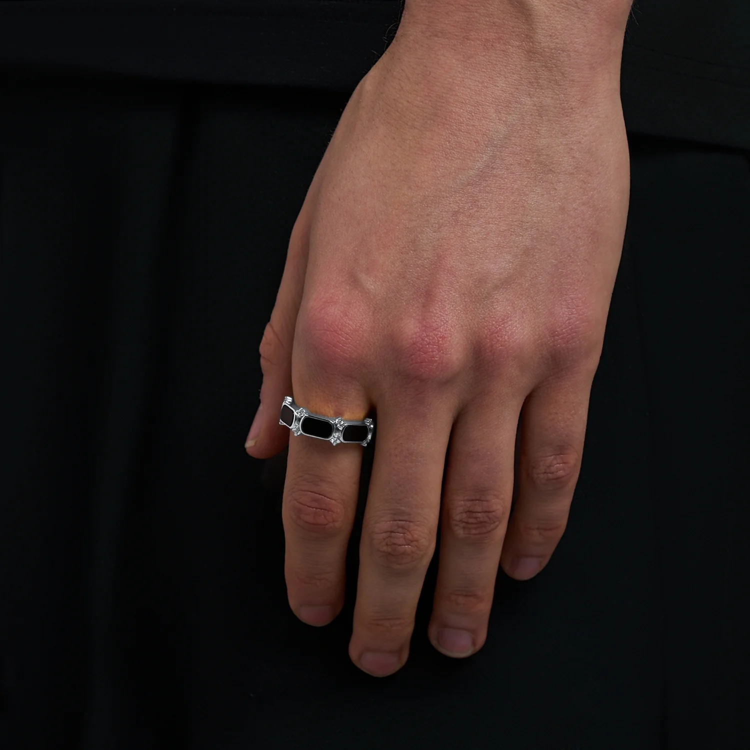 Monarch Band Ring (Silver) - Image 2