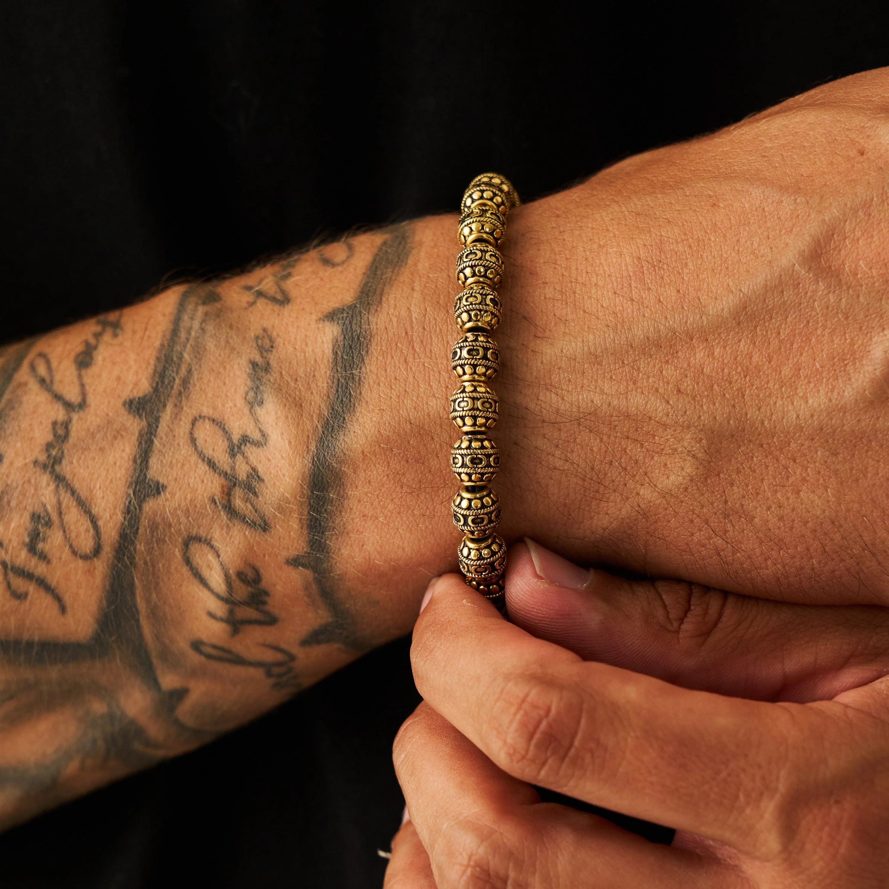 Mosaic Bracelet (Gold) - Image 4