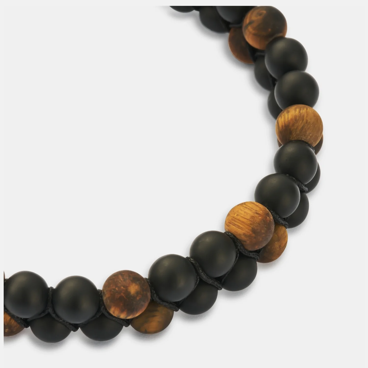 Onyx Stack Bead Bracelet - Image 6