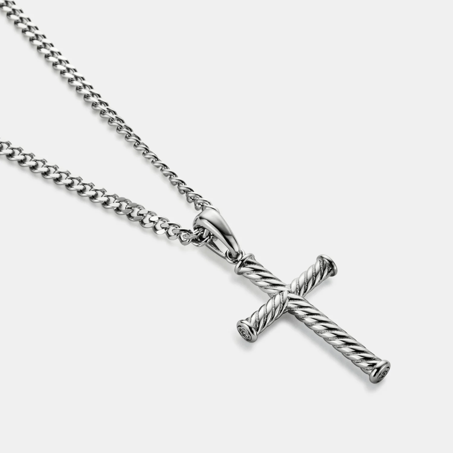 Rope Cross (Silver) - Image 5