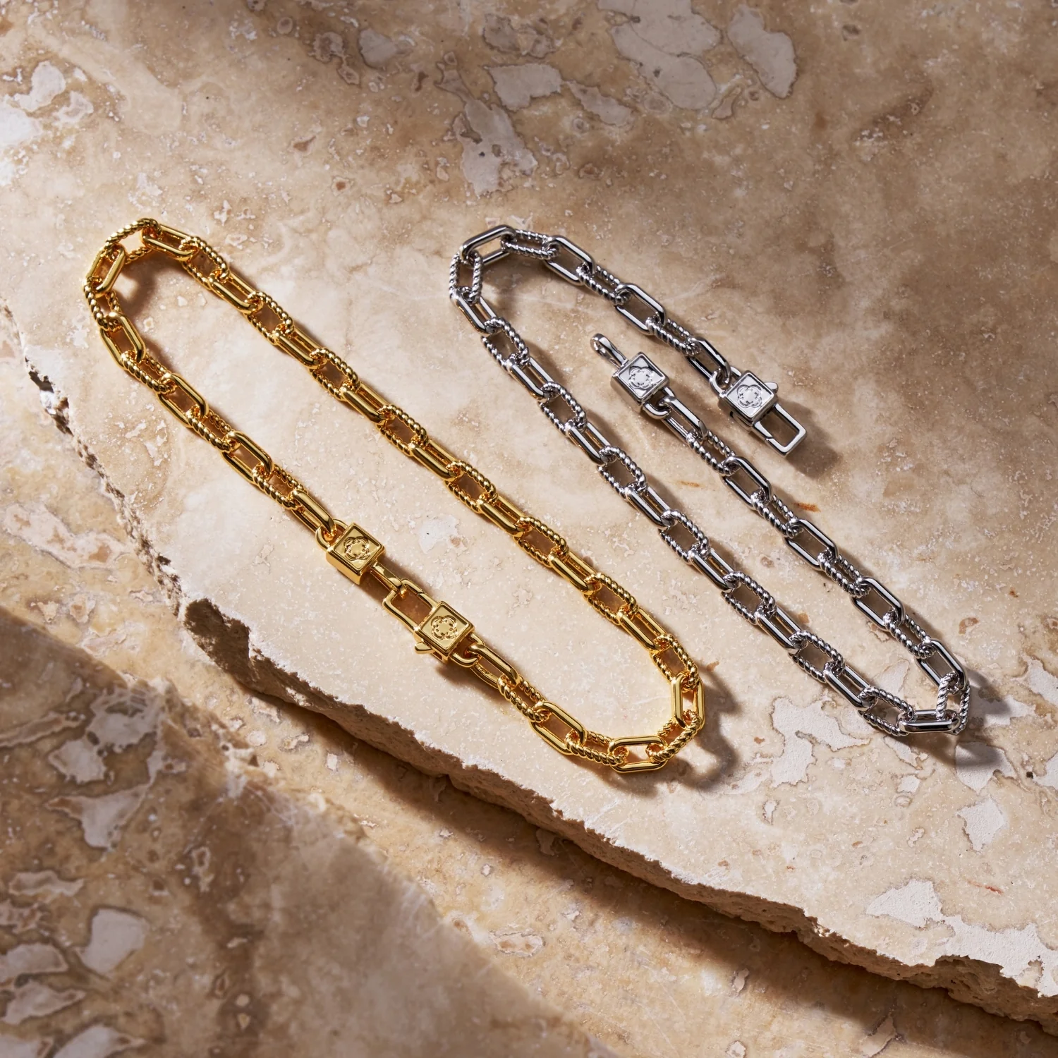 Rope Link Bracelet (Silver) - Image 5
