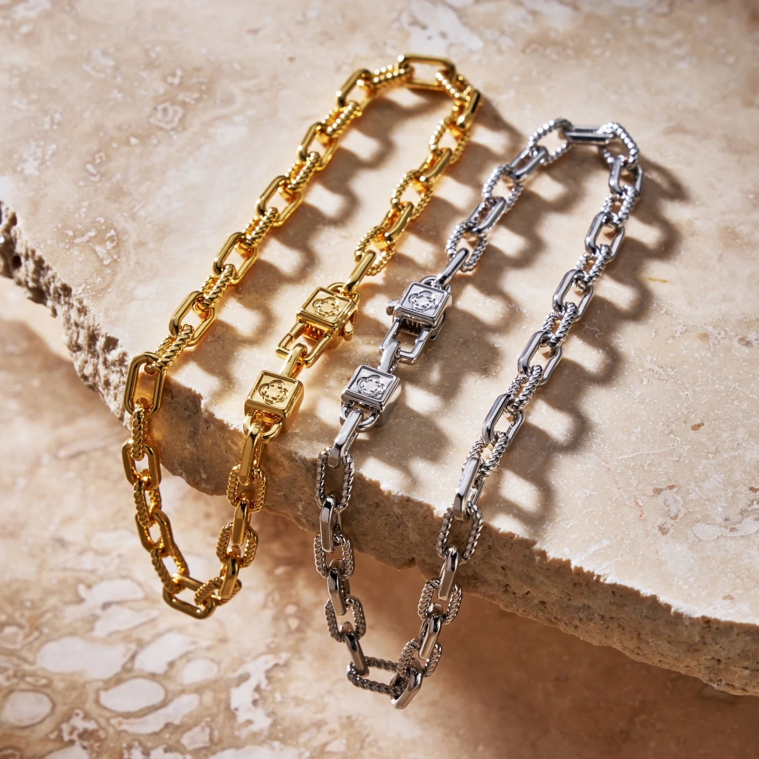Rope Link Bracelet (Silver) - Image 6