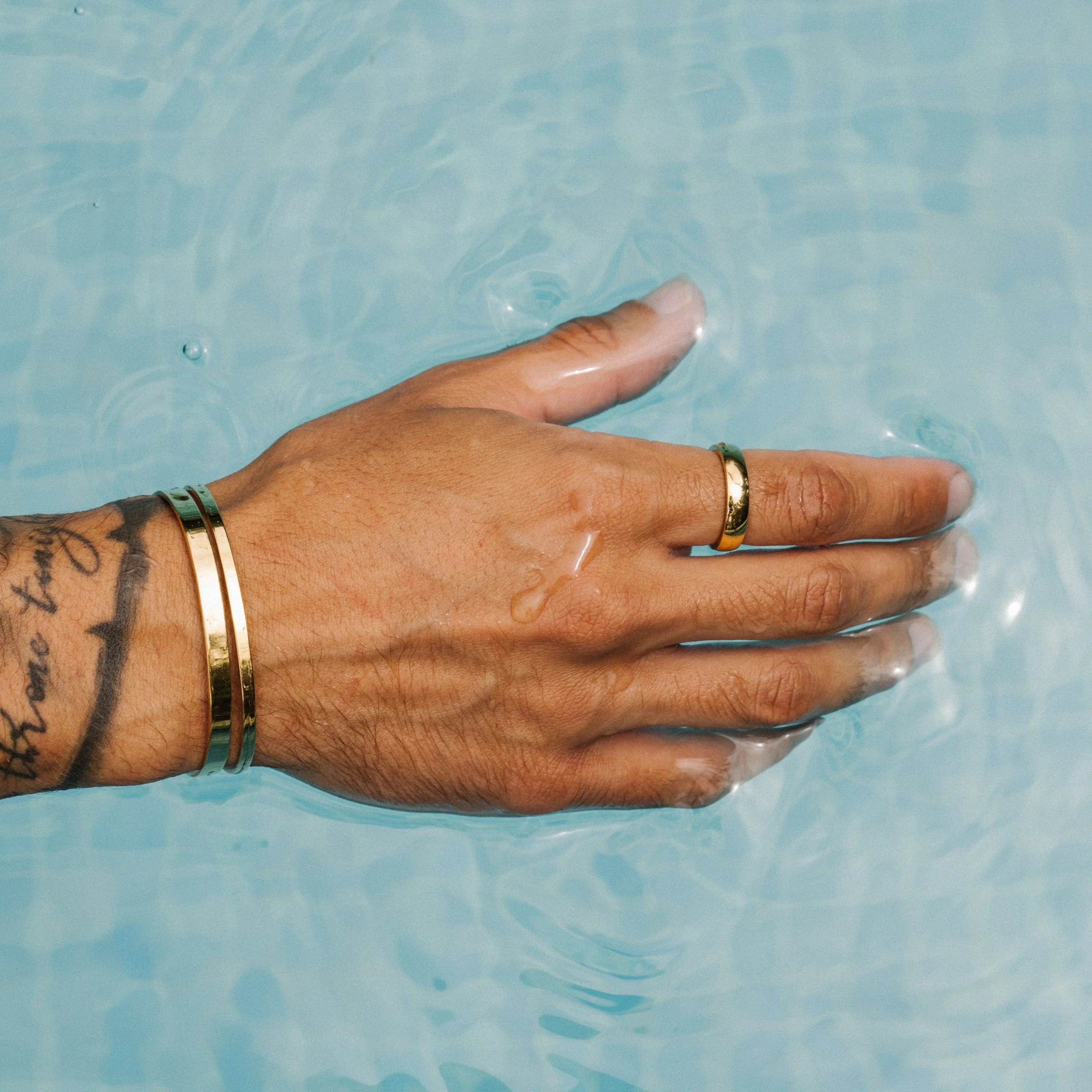 Round Band Ring (Gold) 5mm - Image 5