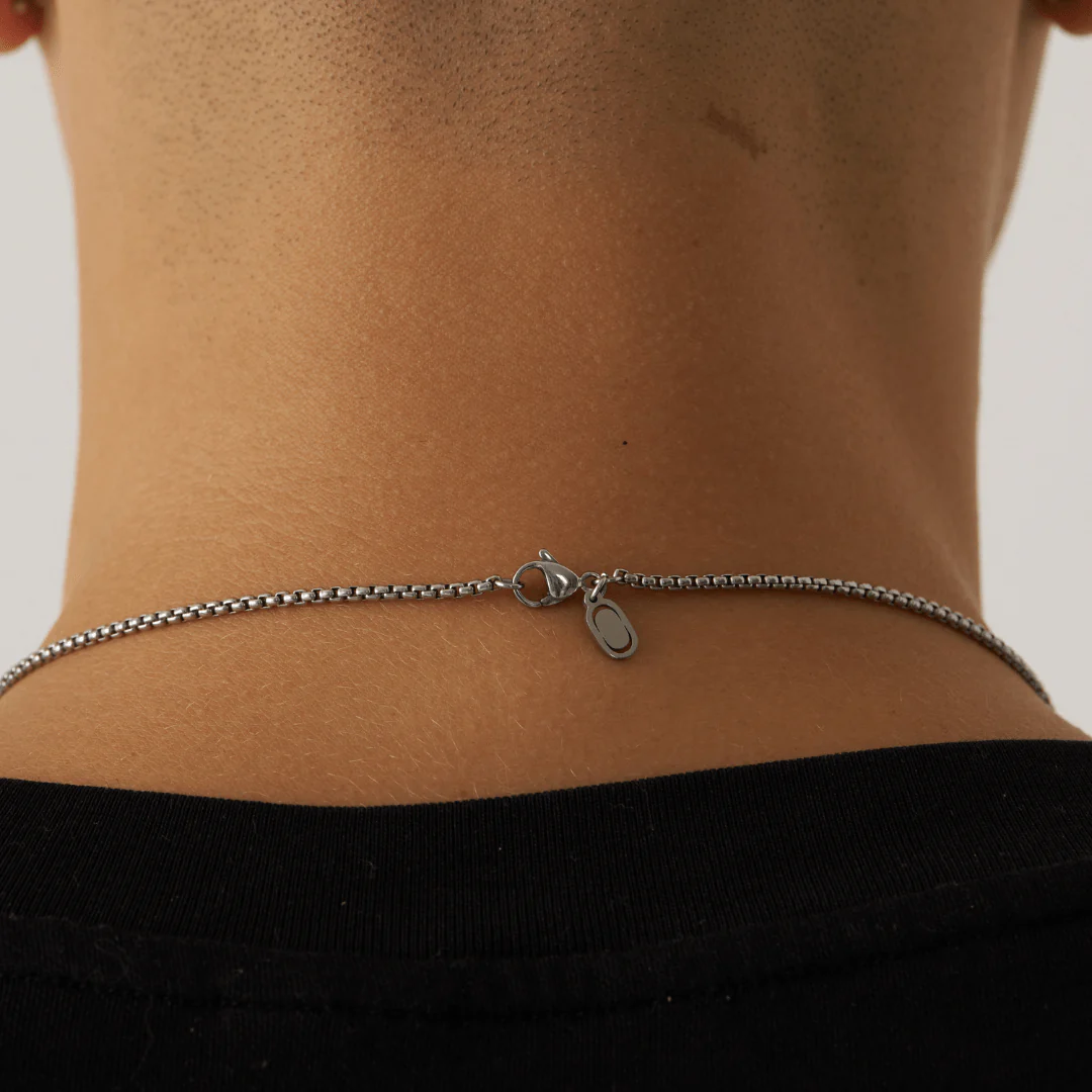 Round Box Chain (Silver) 2mm - Image 7