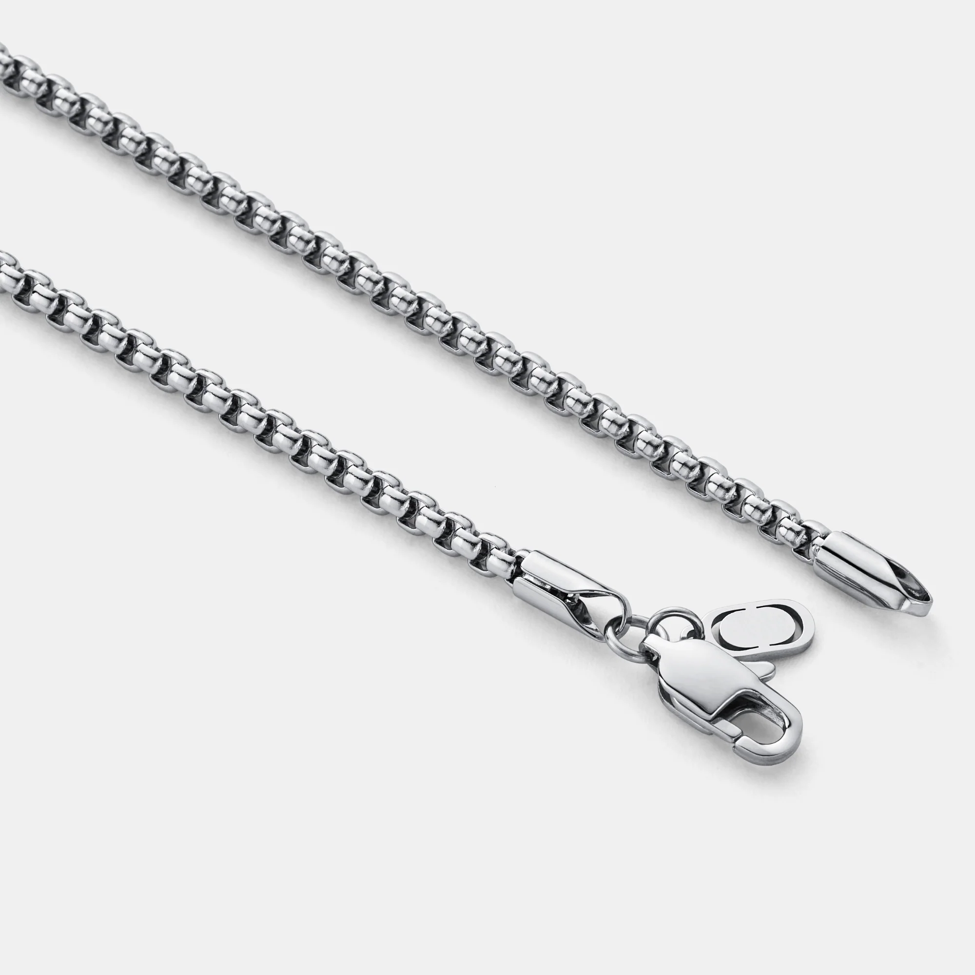 Round Box Chain (Silver) 3mm - Image 4