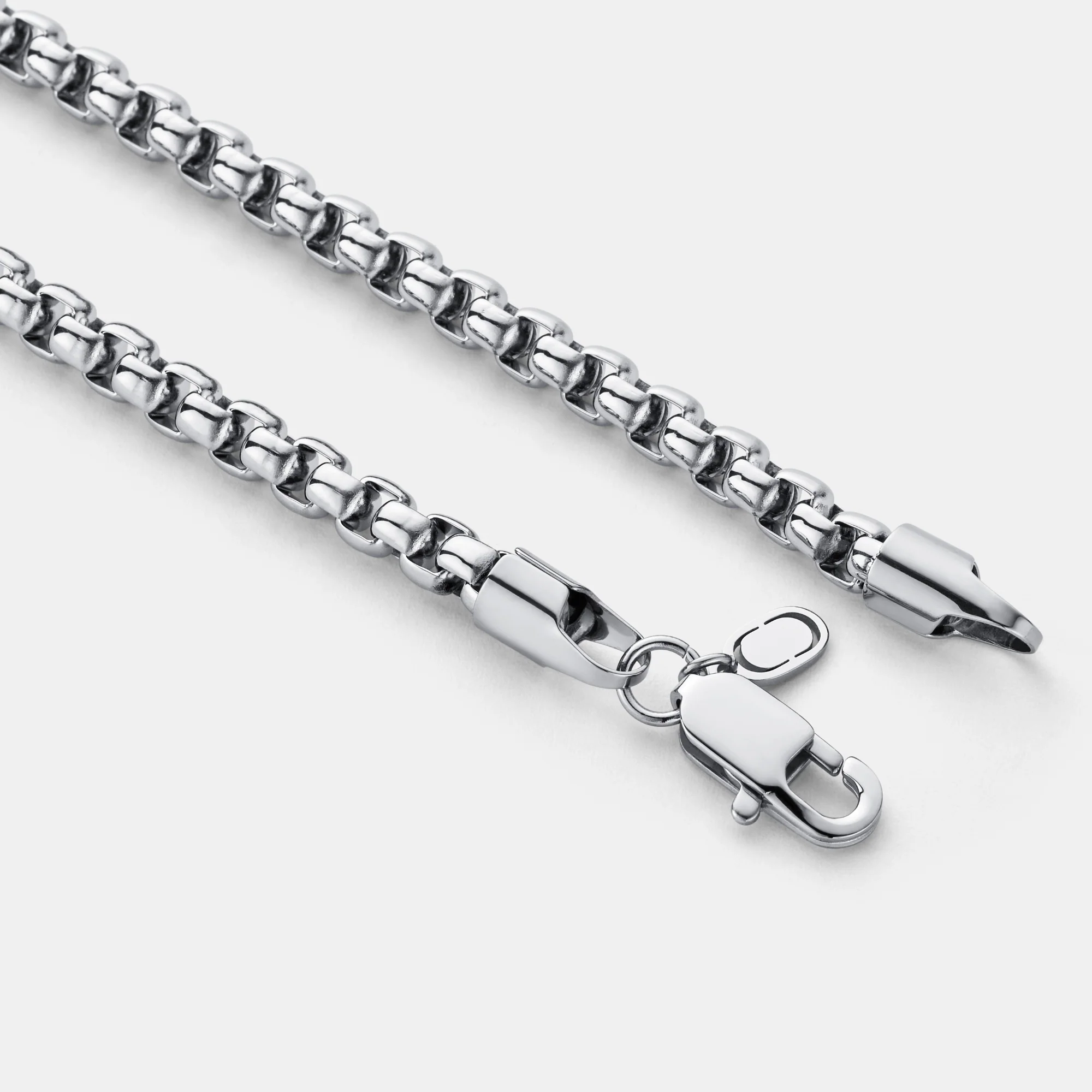 Round Box Chain (Silver) 5mm - Image 4