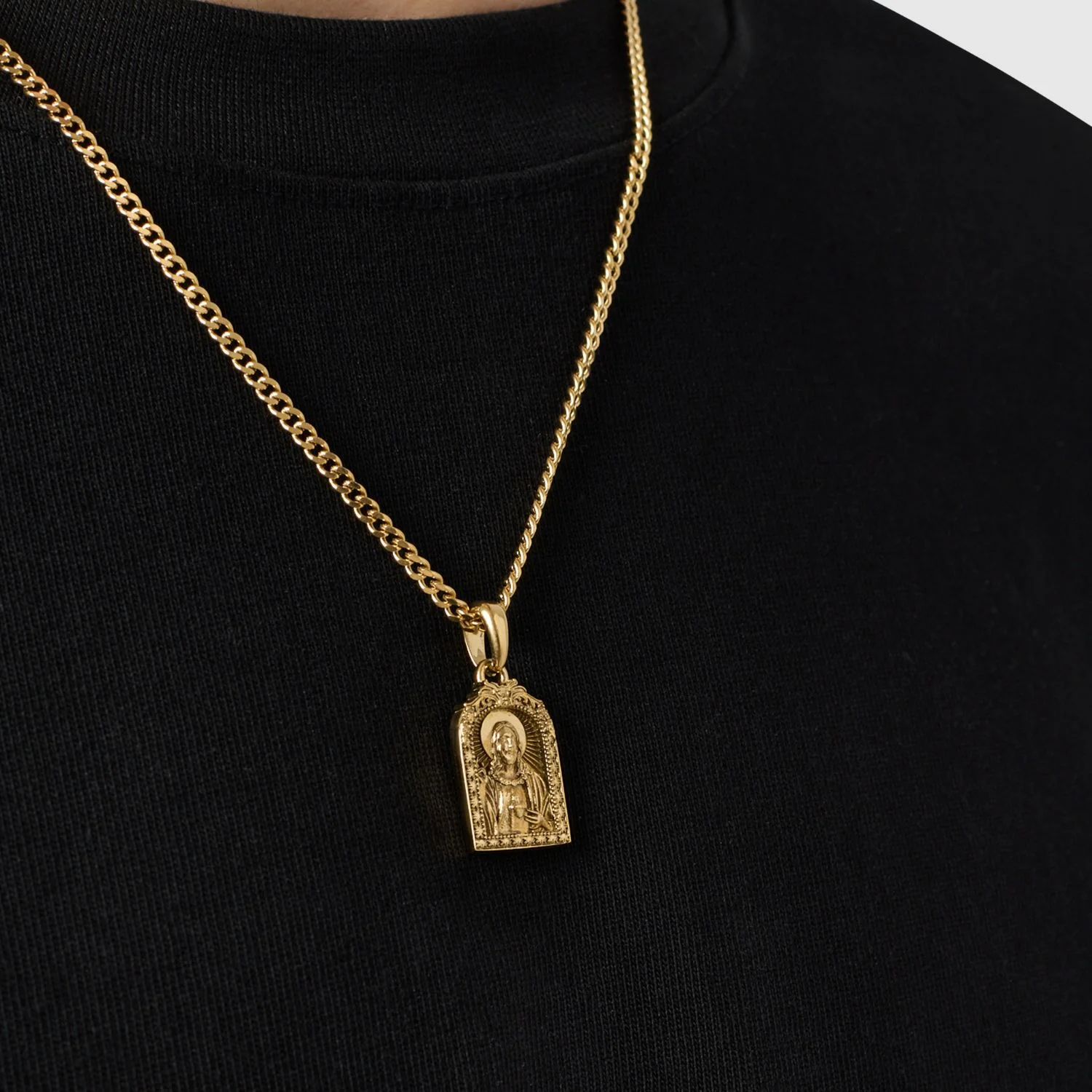 Sacred Heart Jesus (Gold) - Image 3