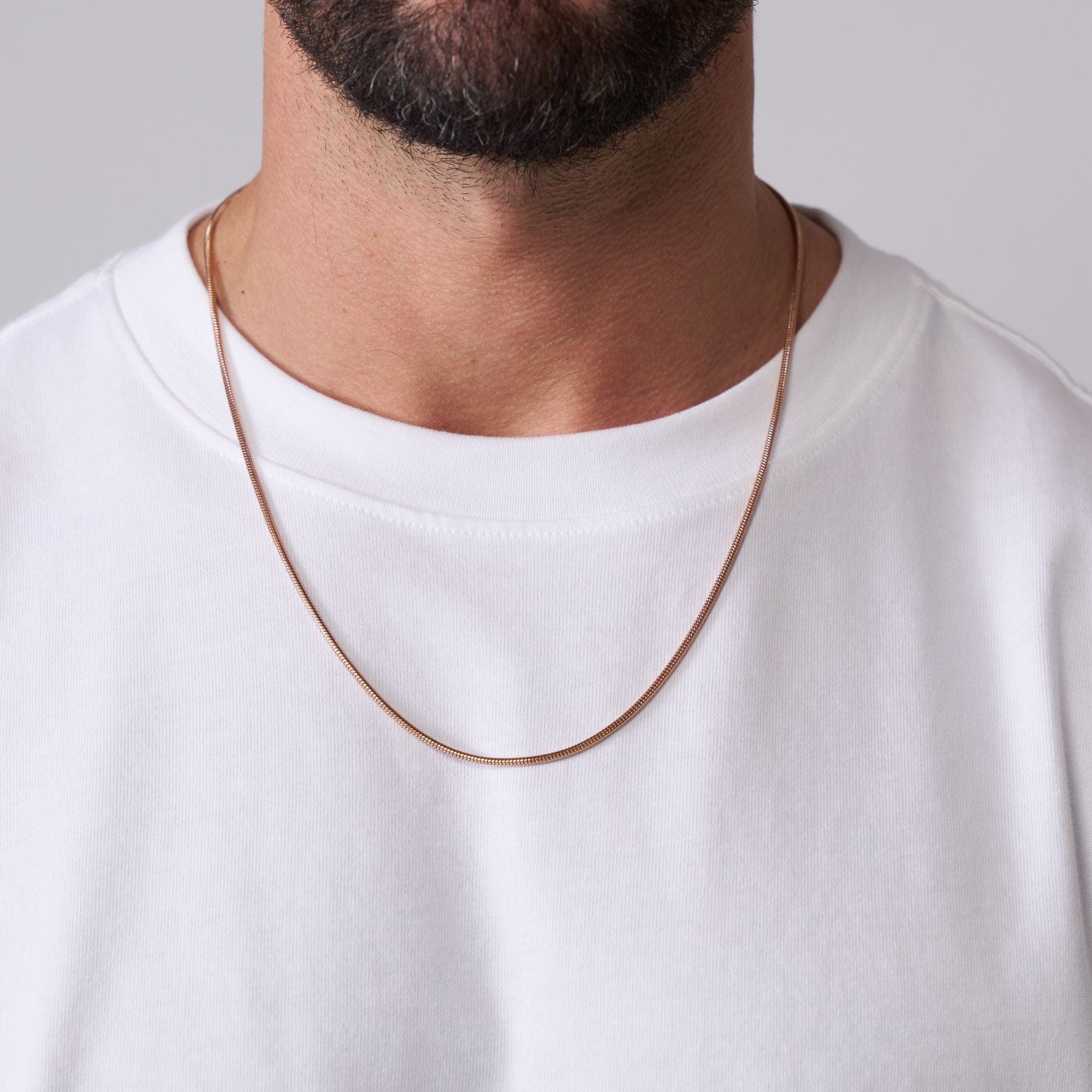 Snake Chain (Rose Gold) 2mm - Image 5