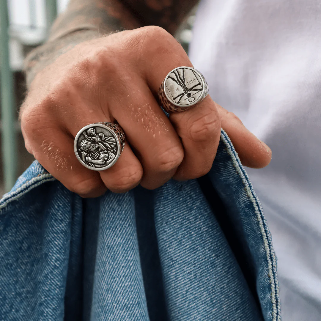 St. Christopher Ring (Silver) - Image 5