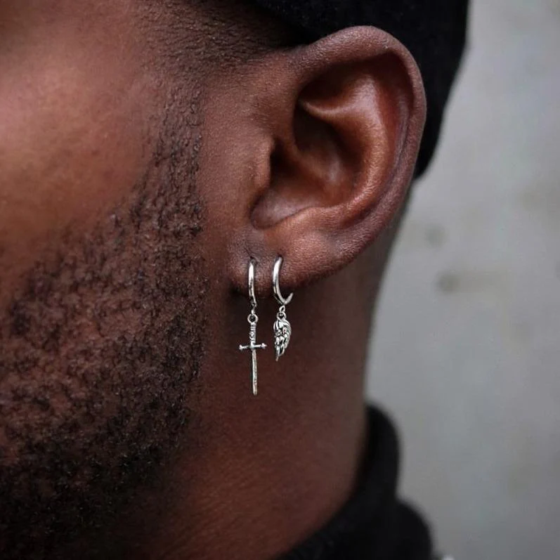Wing Earring (Silver) - Image 2